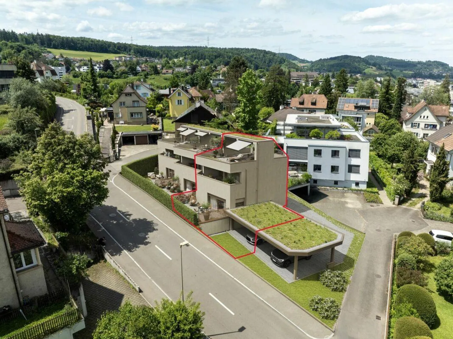 Nuova costruzione - Casa angolare 4.5 locali con carport doppio in posizione esclusiva - Foto 5 di 5