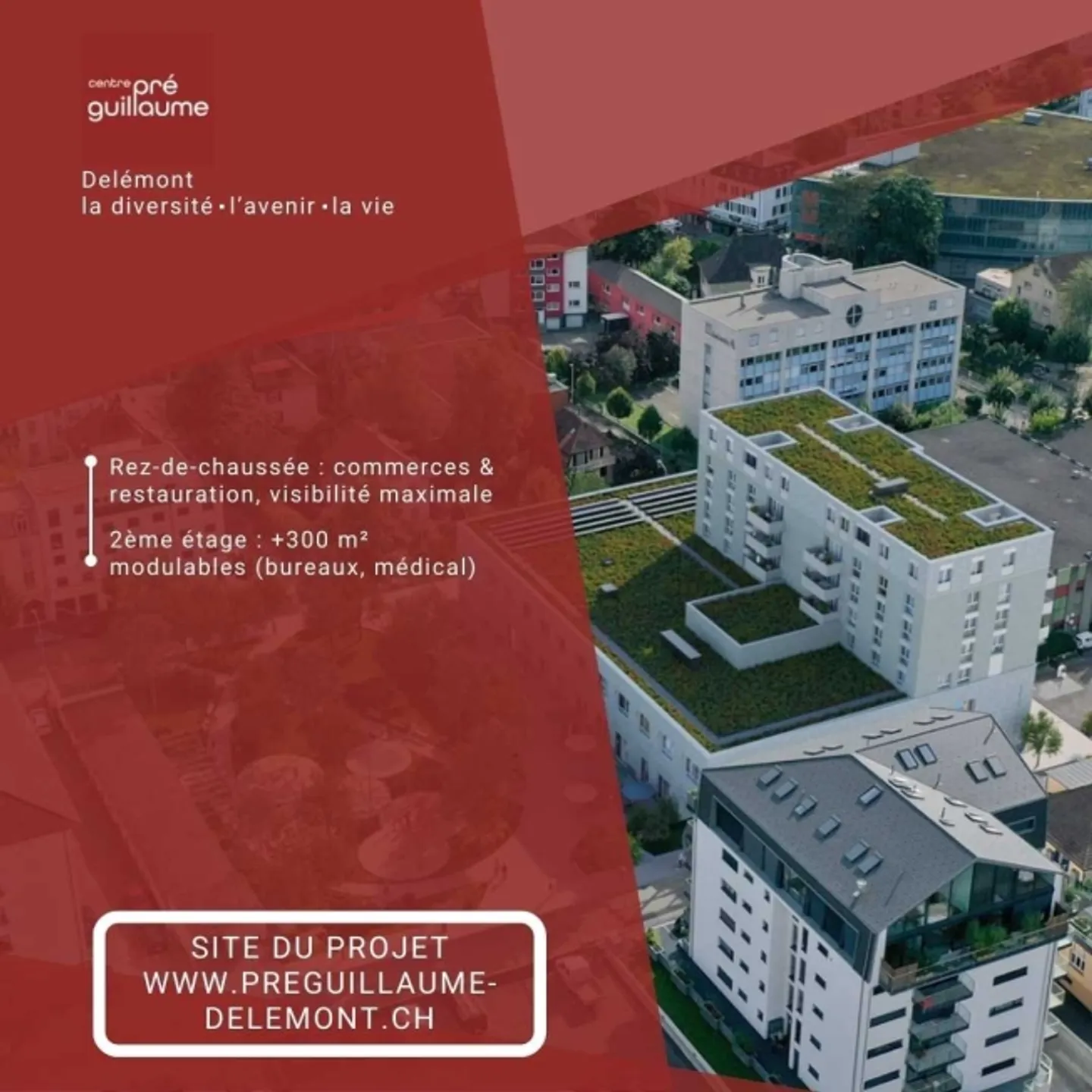 Spazio commerciale moderno nel cuore di Delémont - Foto 7 di 9