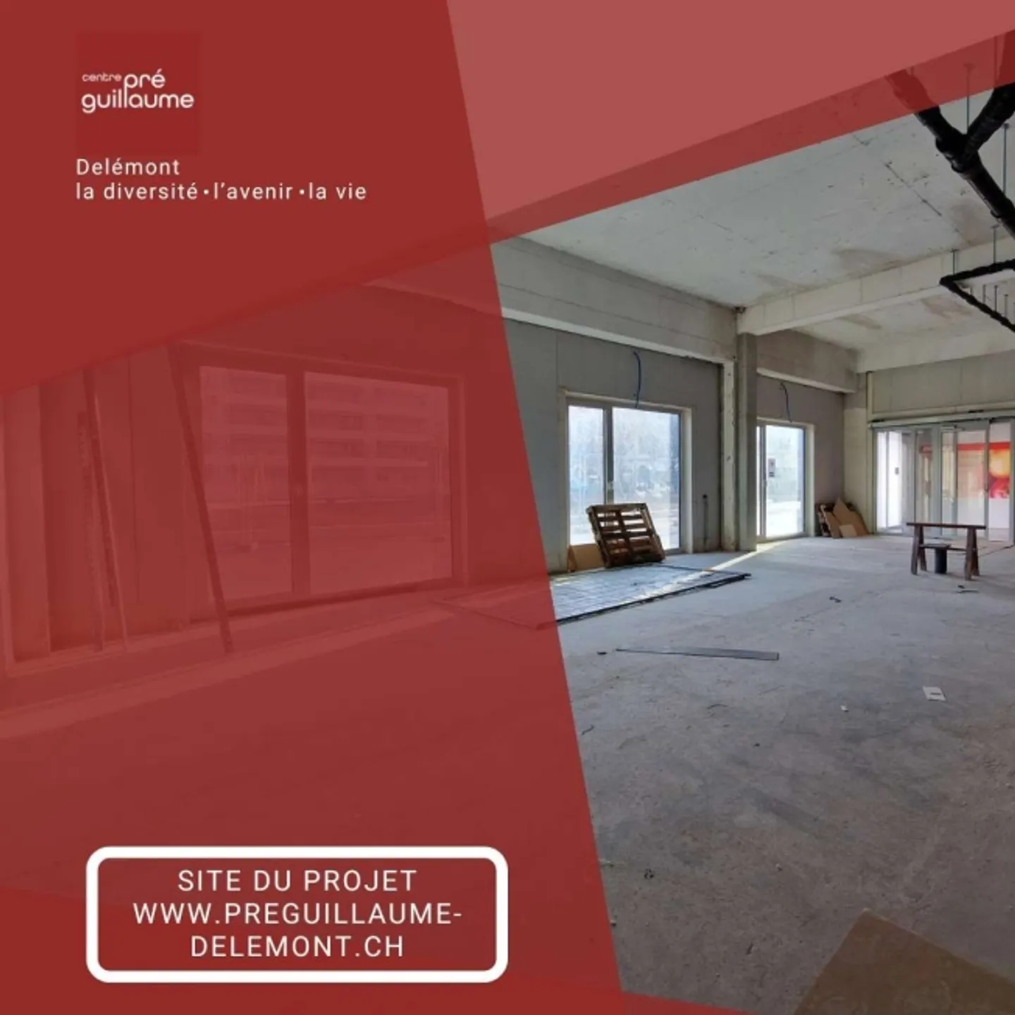Spazio commerciale moderno nel cuore di Delémont - Foto 8 di 9