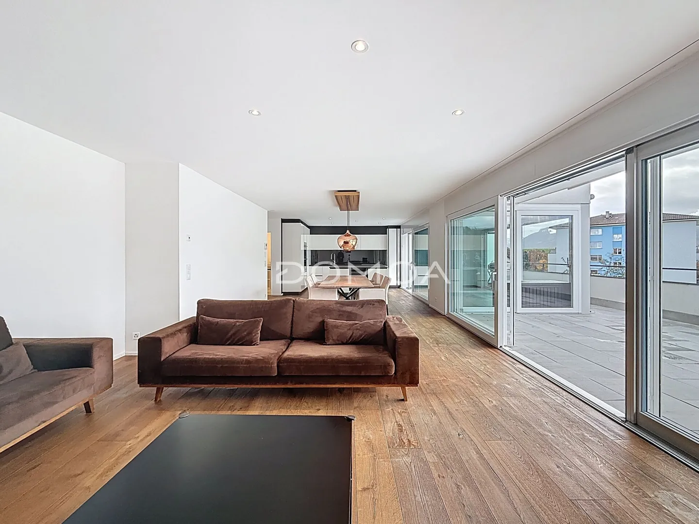 Contemporary penthouse 5.5 rooms, 162 m2 with panoramic view of the Moléson - Photo 8 of 17