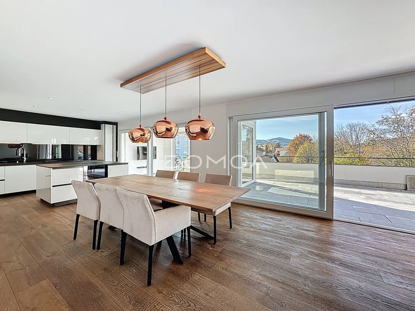 Contemporary penthouse 5.5 rooms, 162 m2 with panoramic view of the Moléson - Photo 10 of 17