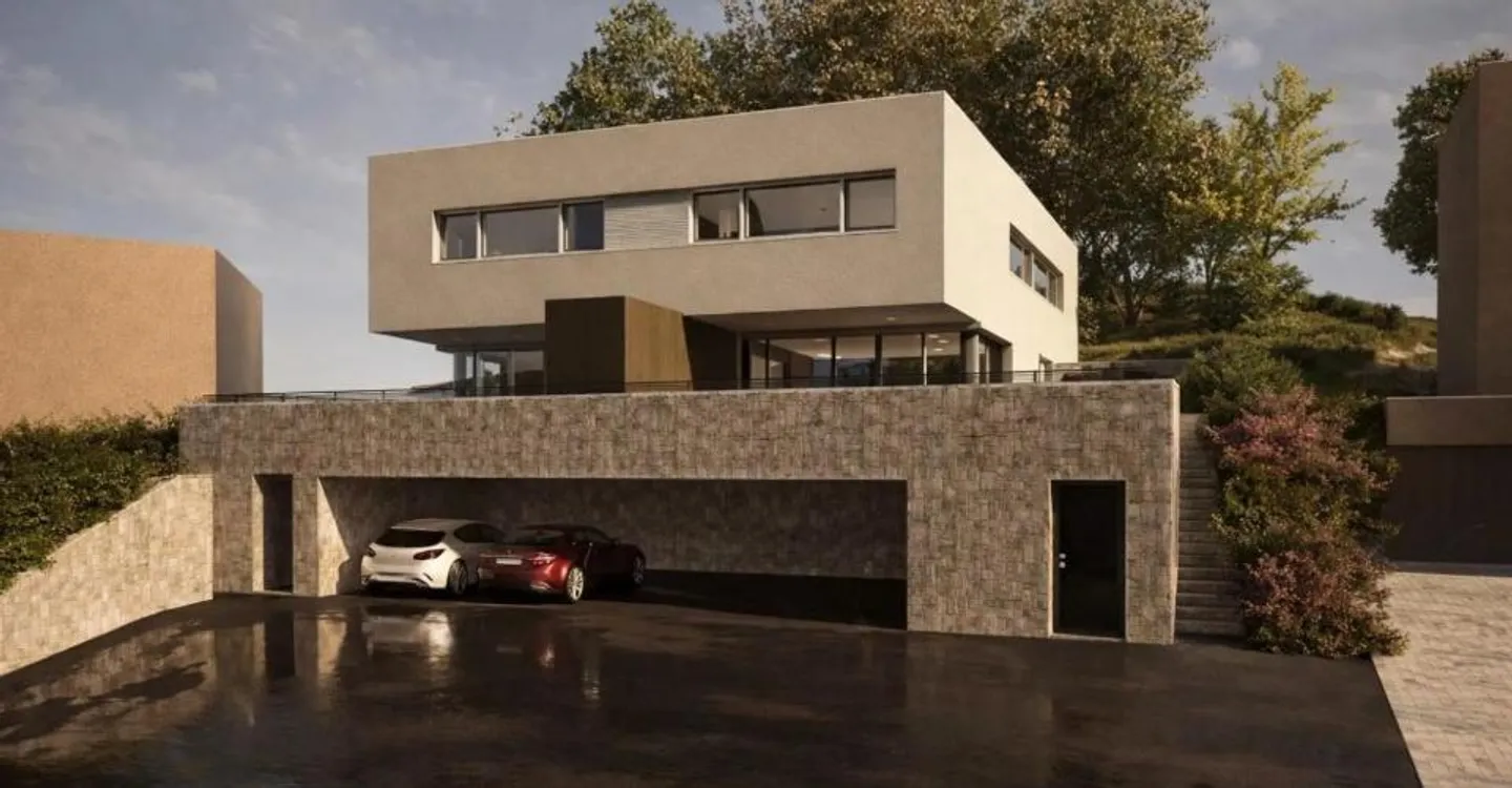 Superb modern semi-detached villa with large terrace in Ursy - Photo 1 of 7
