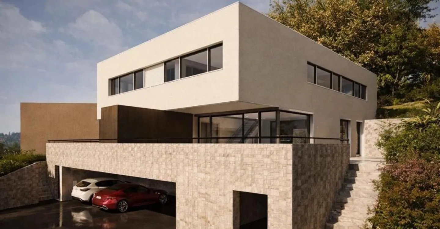 Superb modern semi-detached villa with large terrace in Ursy - Photo 3 of 7