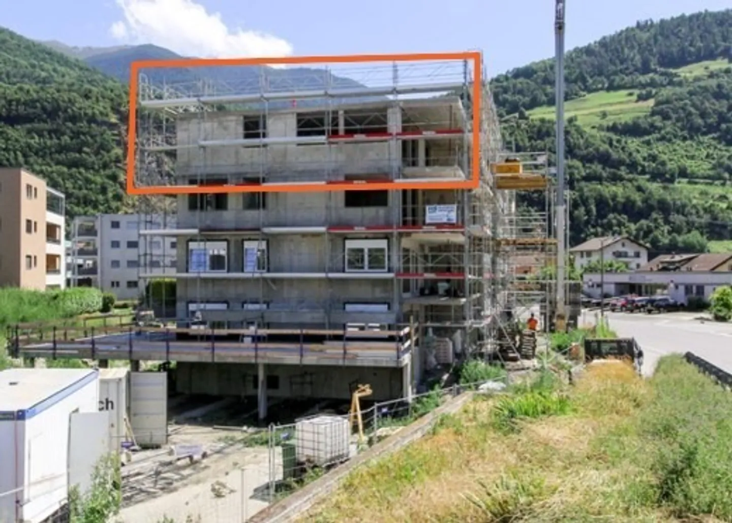 Geräumiges Attikawohnung in Aproz - Foto 1 von 8