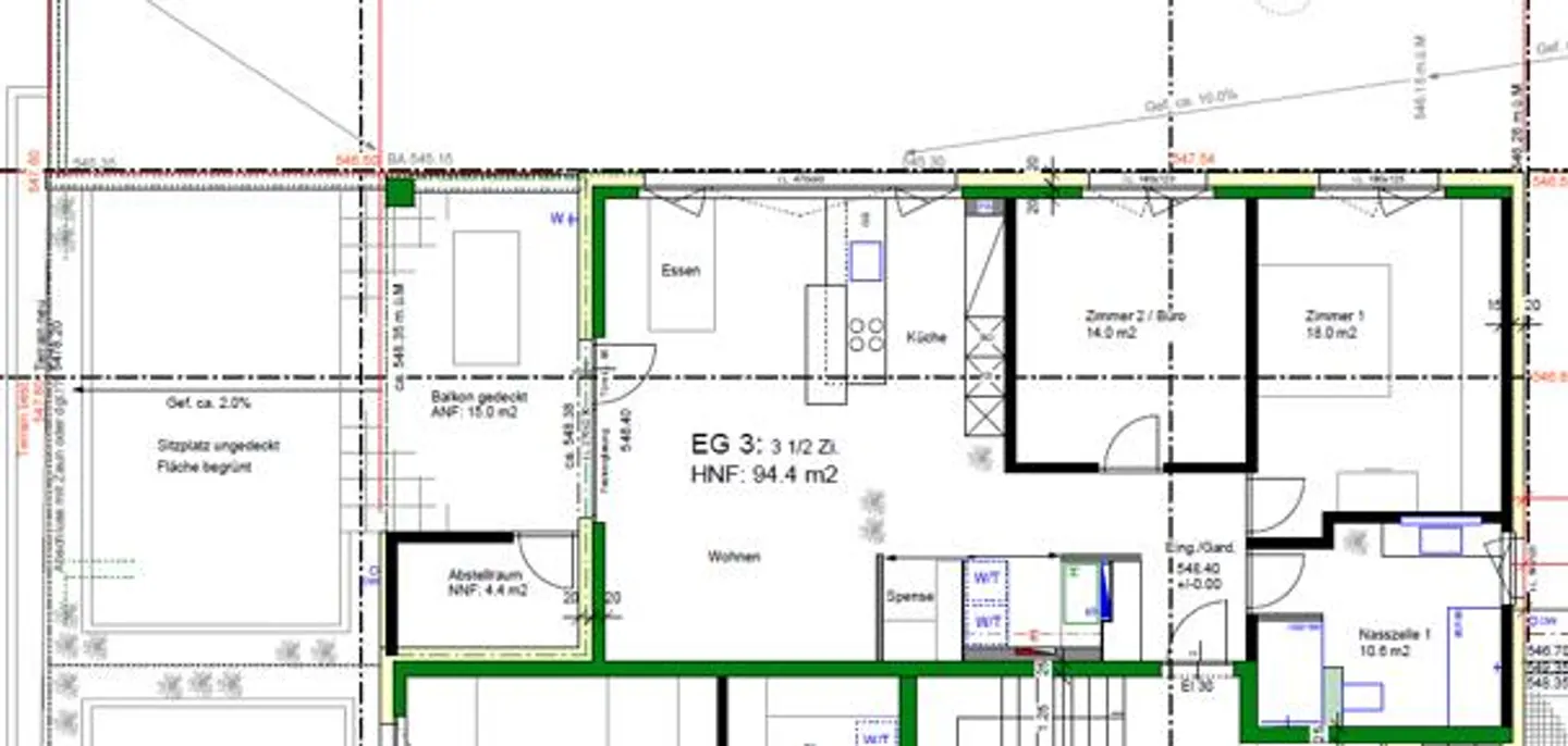 Charmante Erdgeschosswohnung - Foto 6 von 6