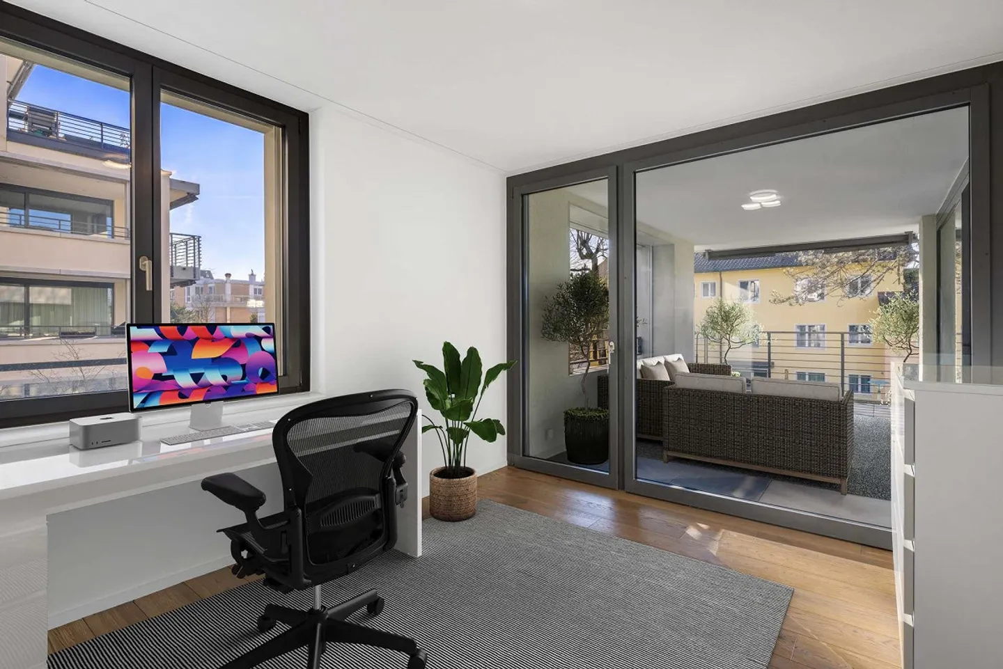 Là où le design rencontre la qualité de vie - Appartement moderne de 3,5 pièces dans le quartier prisé de Zurich-Witikon - Photo 9 sur 13