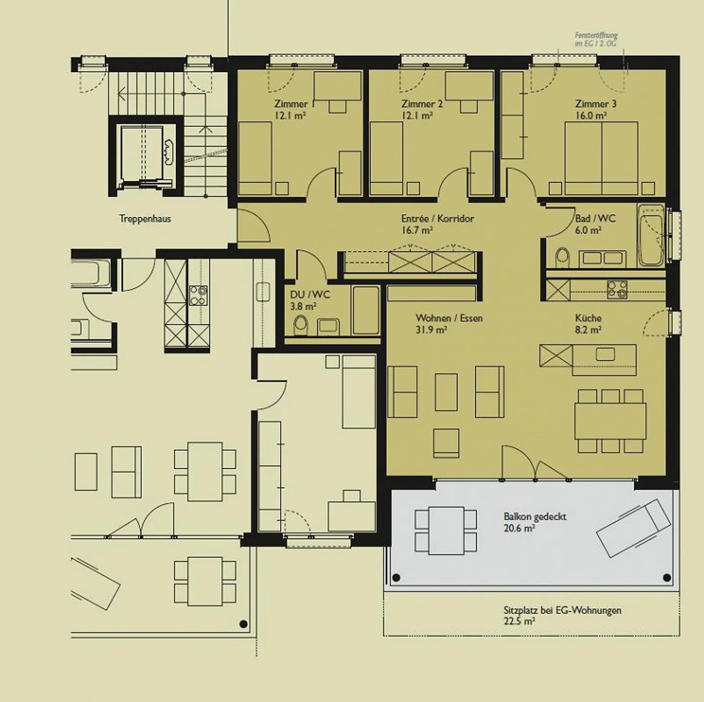 4.5-Zimmer-Wohnung im Wohnpark Leuenfeld - Foto 13 von 13