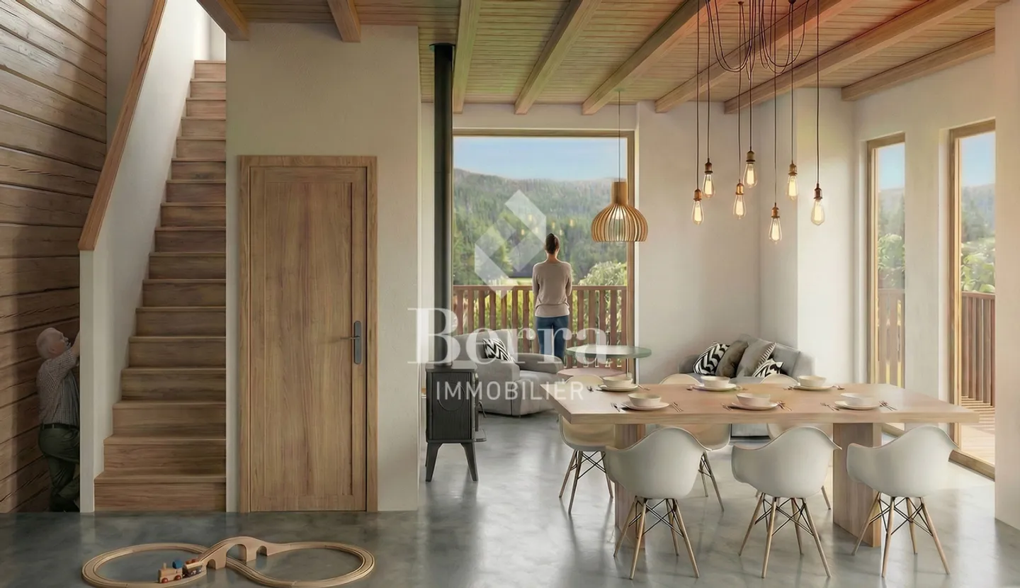 Mélèzia, Transformation d'une grange du 19ème siècle - Photo 5 sur 11