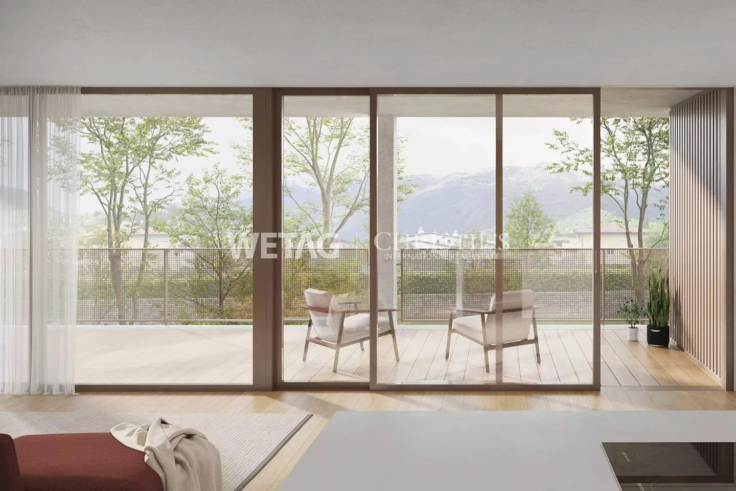 Neubau-Gartenwohnung nahe Golfclub Ascona - Foto 6 von 7