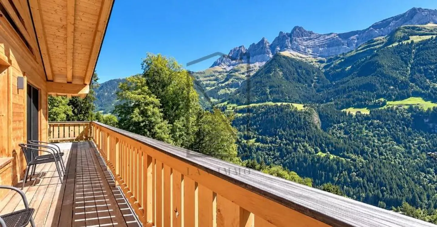 Chalet d'exception avec vue montagne - Photo 1 sur 13