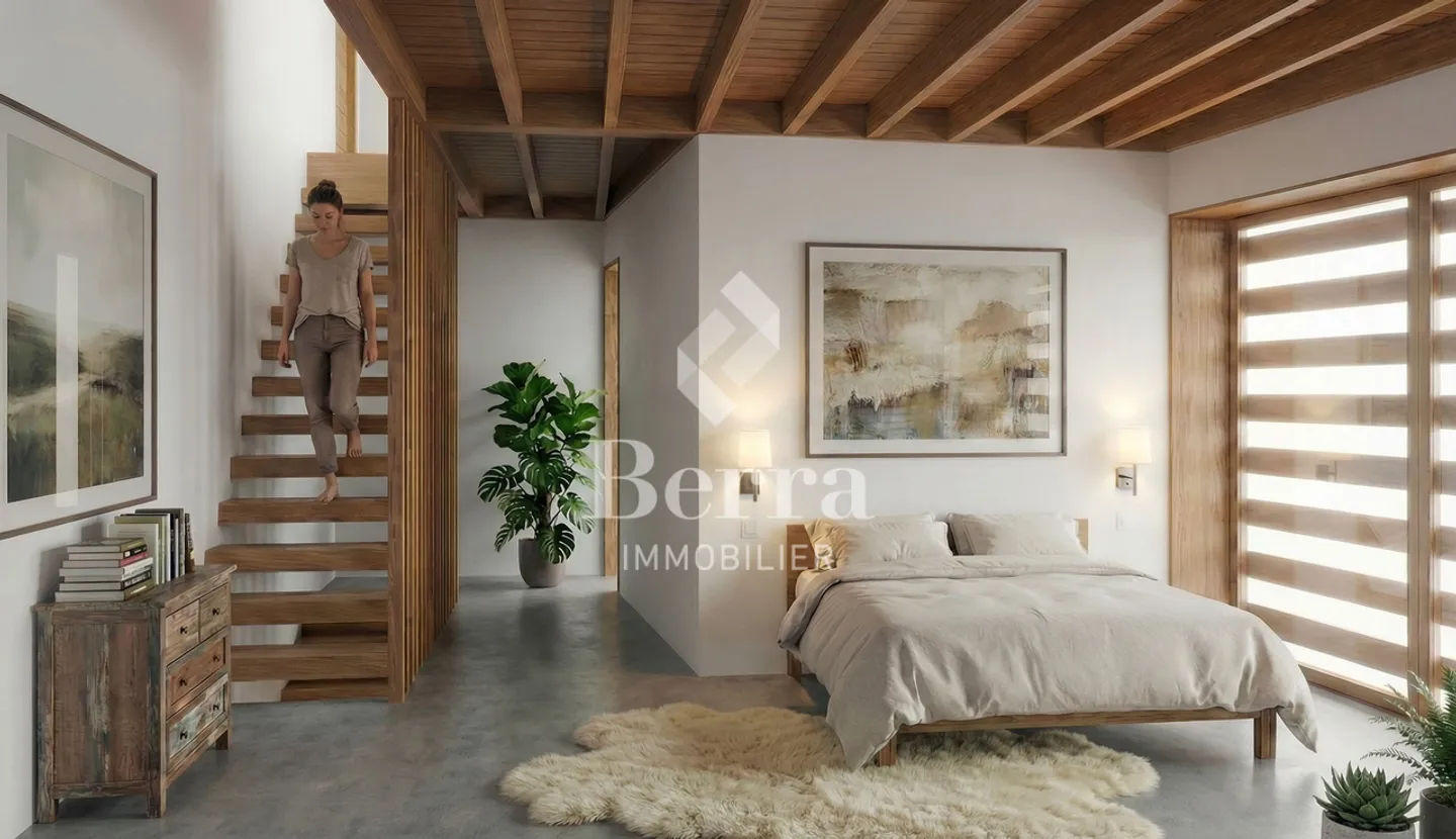 Mélèzia, Transformation d'une grange du 19ème siècle - Photo 3 sur 11