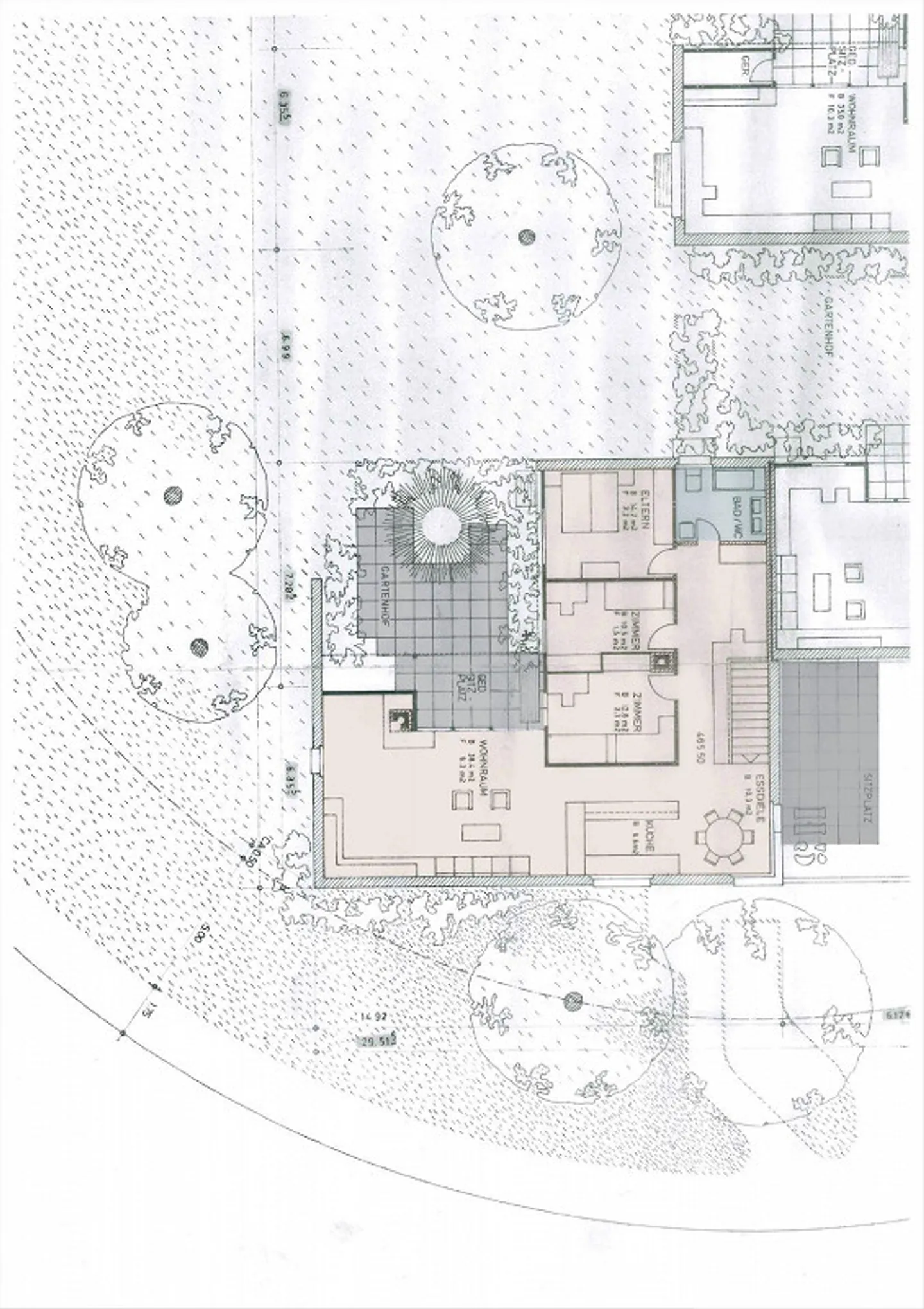 Grosszügiges Familienhaus mit Atrium - Foto 2 von 3