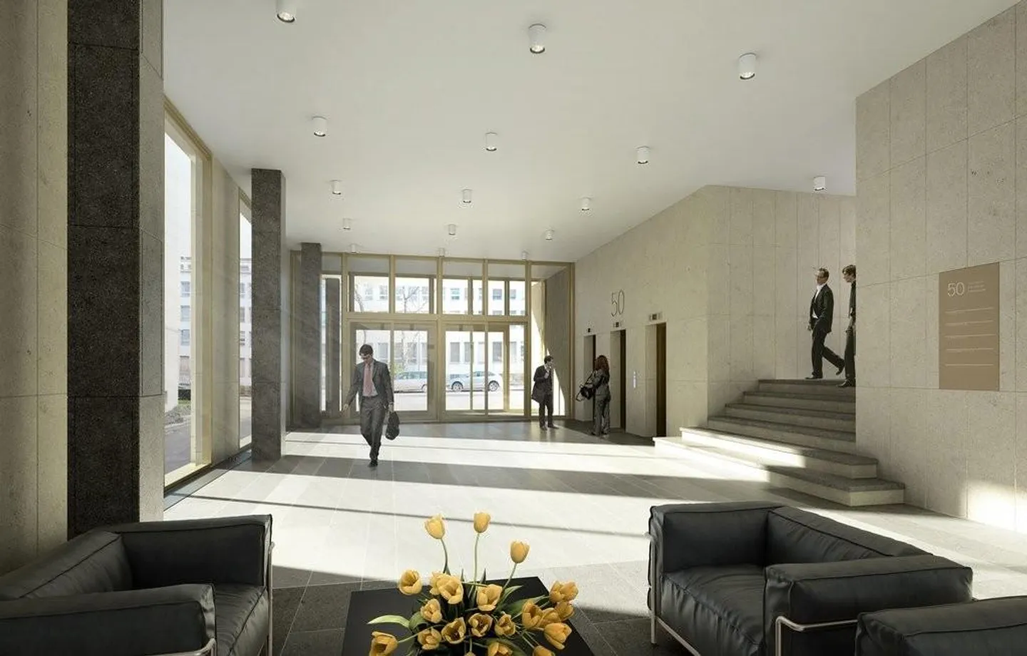 Office space on the ground floor with approx. 69.5m2 - Photo 3 of 5