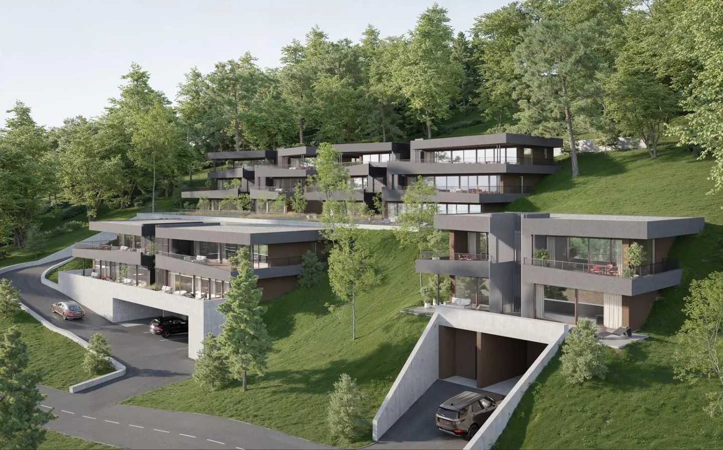 Zeitgenössische Villa mit Alpenblick - Foto 13 von 13