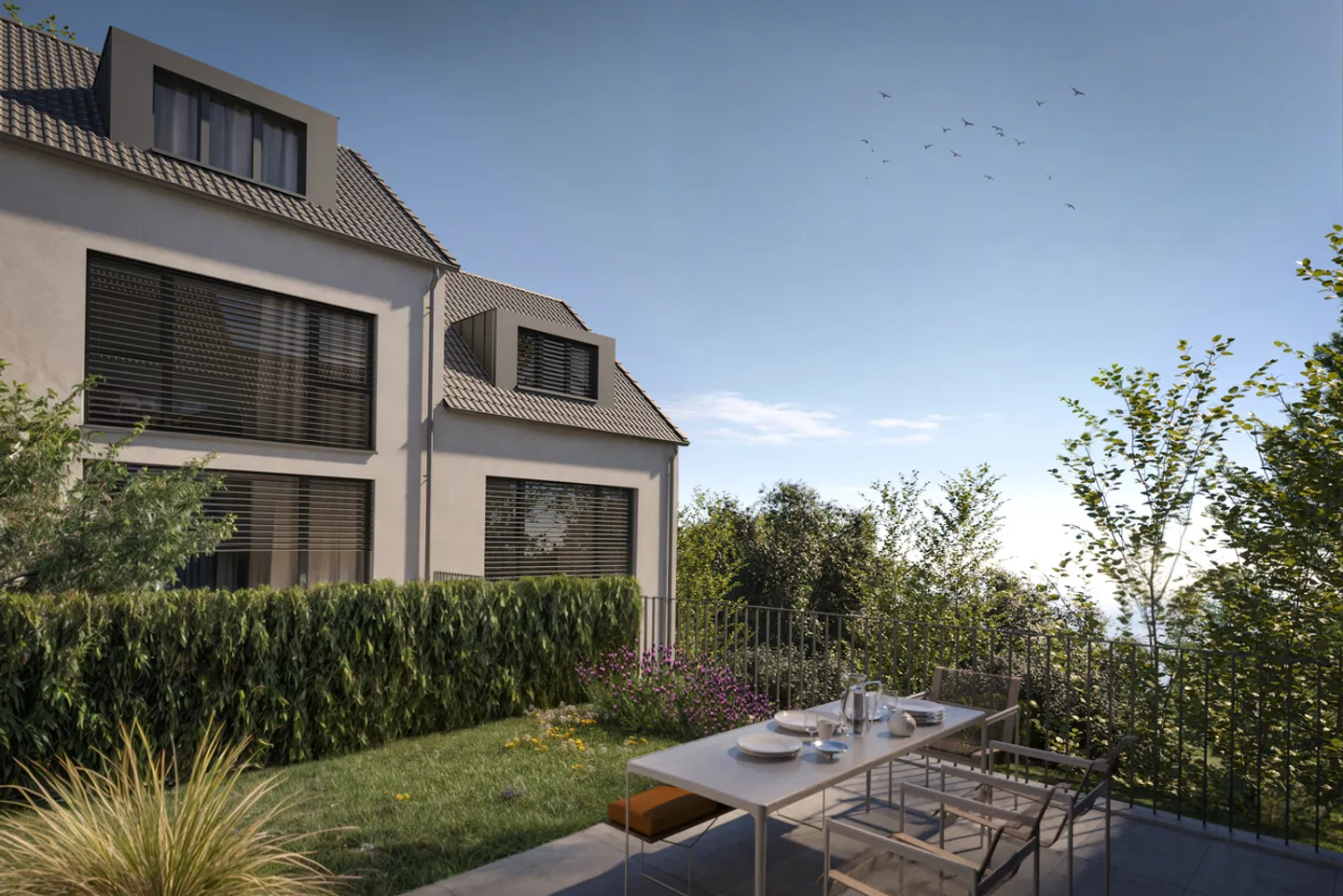 Maison en terrasse à louer - Photo 3 sur 7