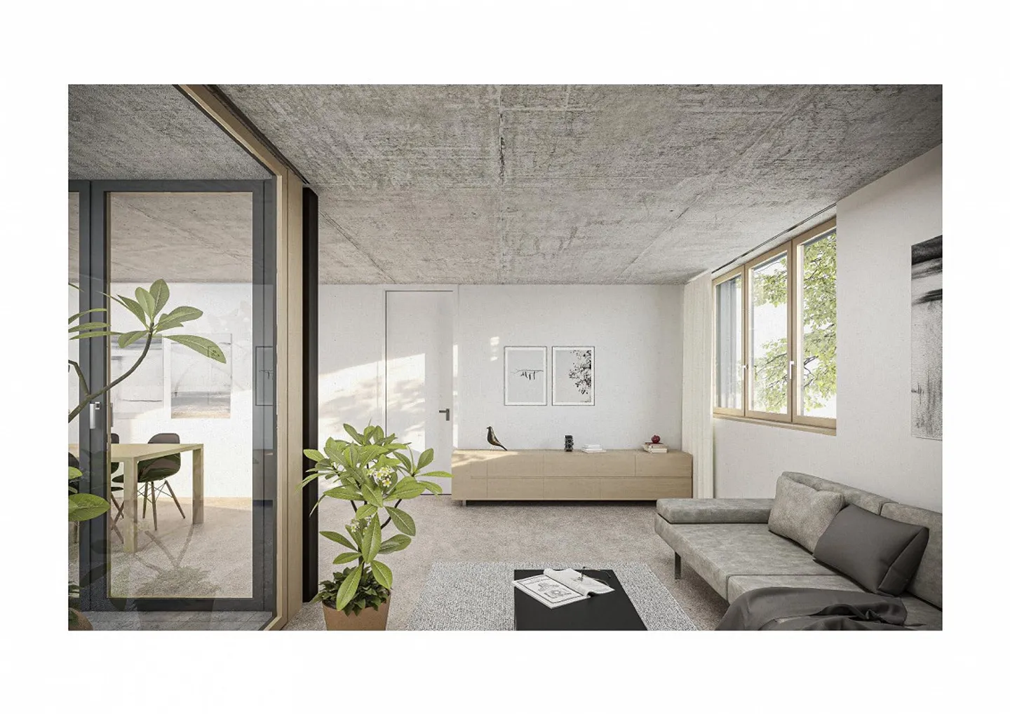 3 1/2 Room New Apartment in the Village Center of Diepoldsau (First Occupancy) - Photo 2 of 4