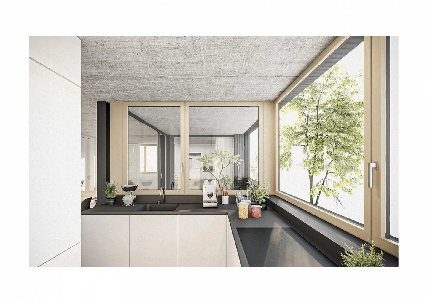 3 1/2 Room New Apartment in the Village Center of Diepoldsau (First Occupancy) - Photo 3 of 4