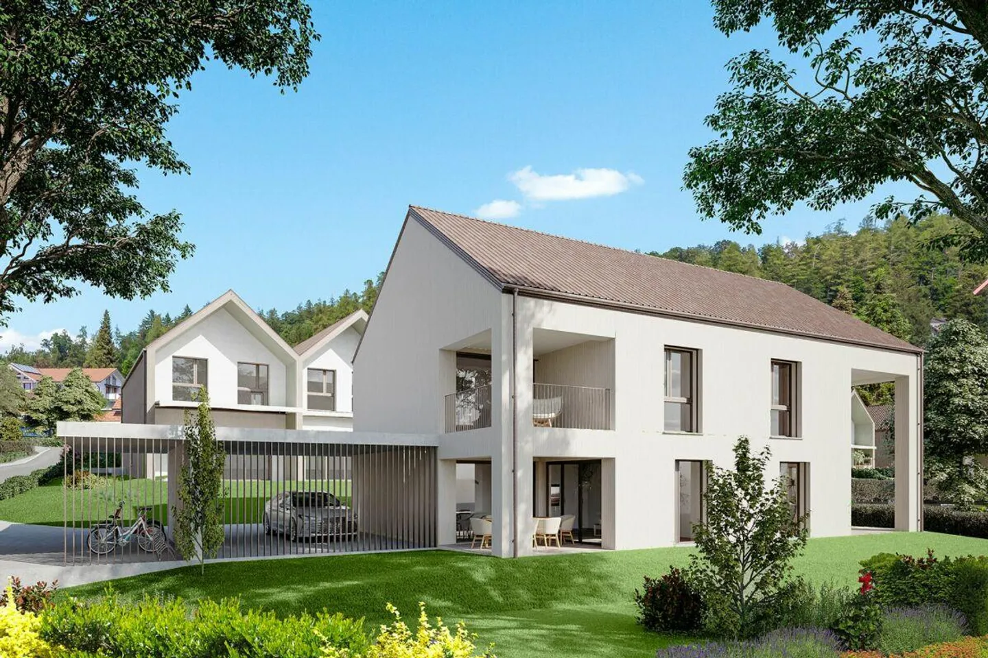 Grosszügiges Einfamilienhaus mit Wohnung - Foto 1 von 7