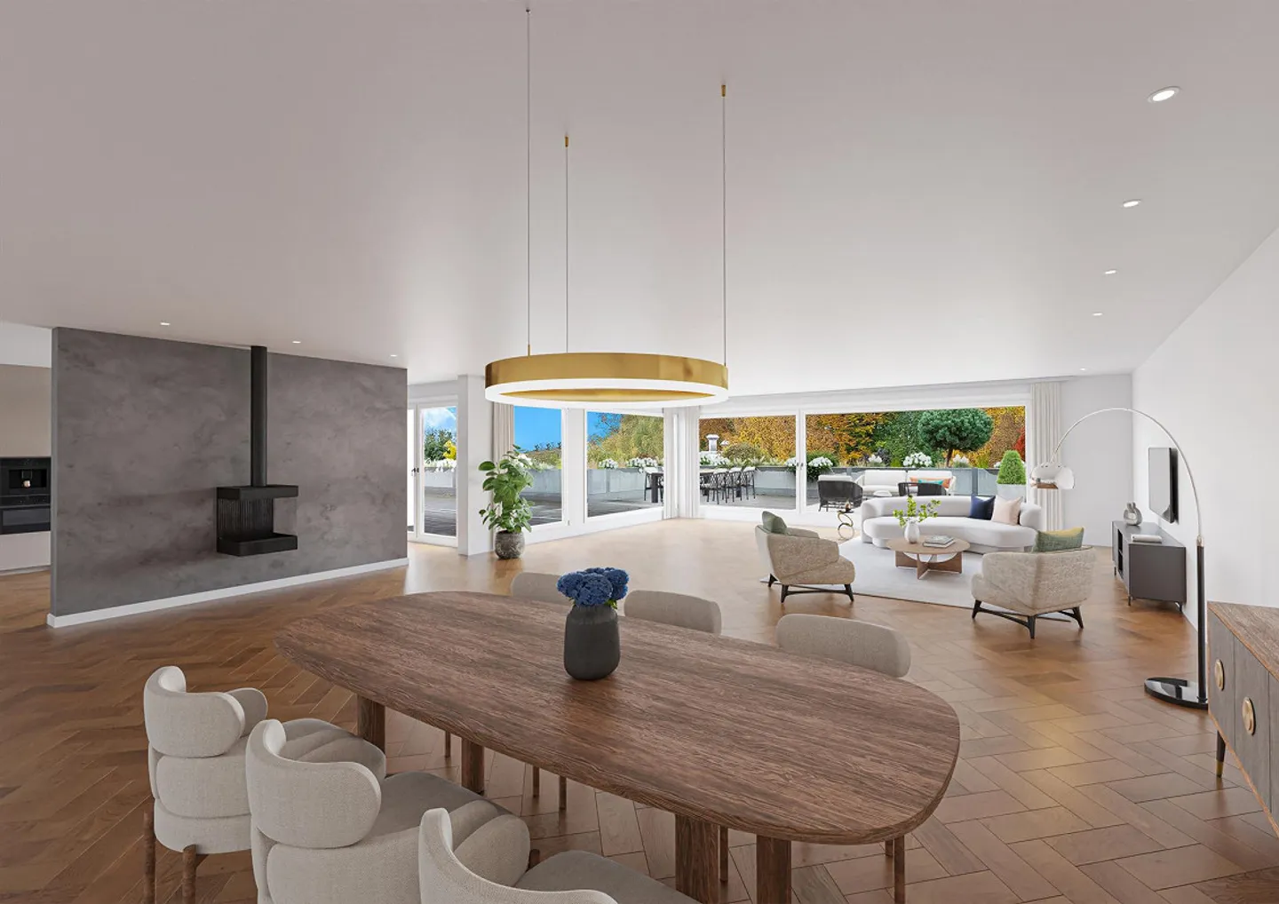 Lichtdurchflutete Residenz mit Panoramaterrassen - Foto 1 von 10