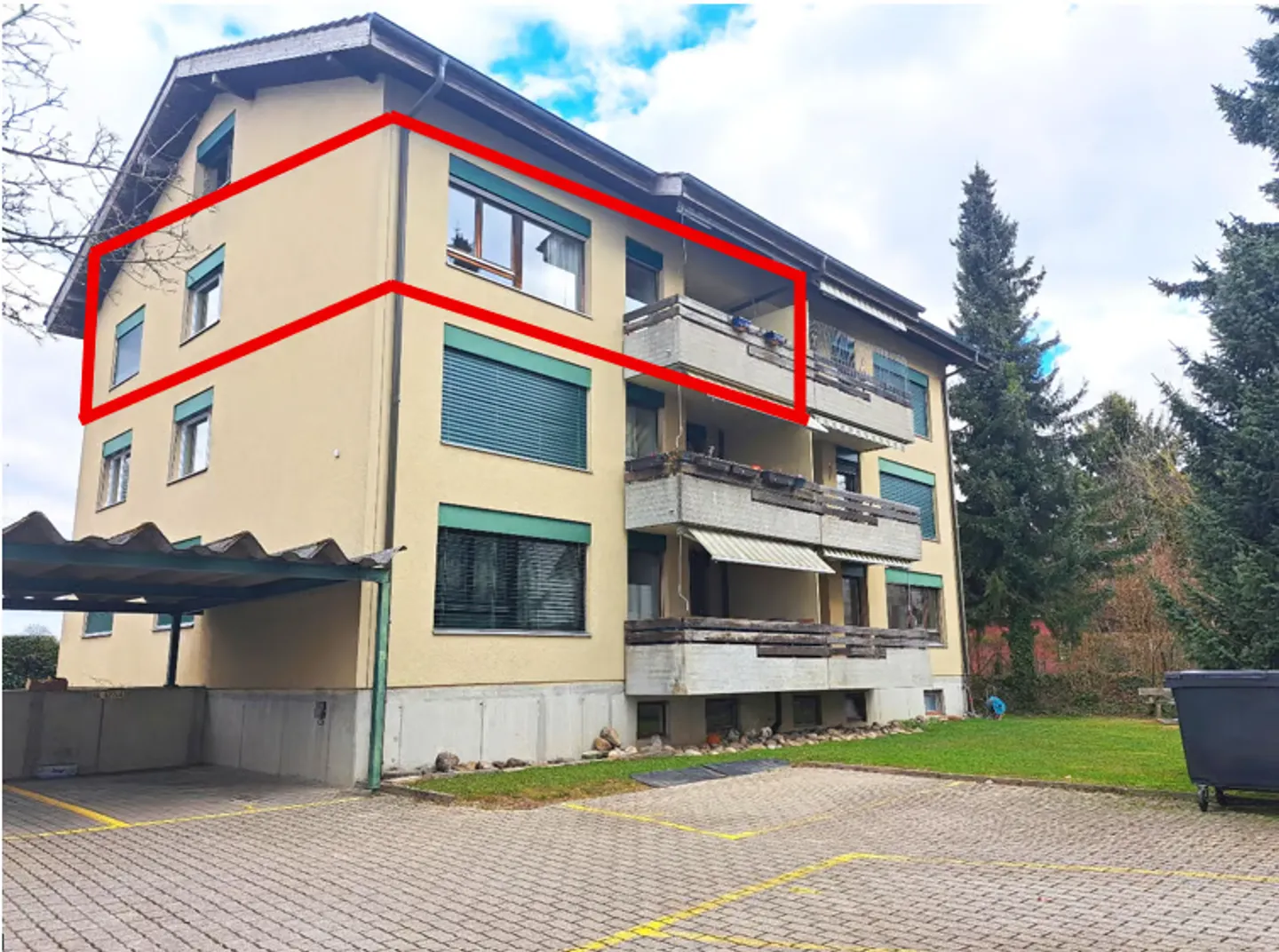 Ampio appartamento di 4,5 stanze con balcone a Münchenbuchsee - Foto 1 di 19