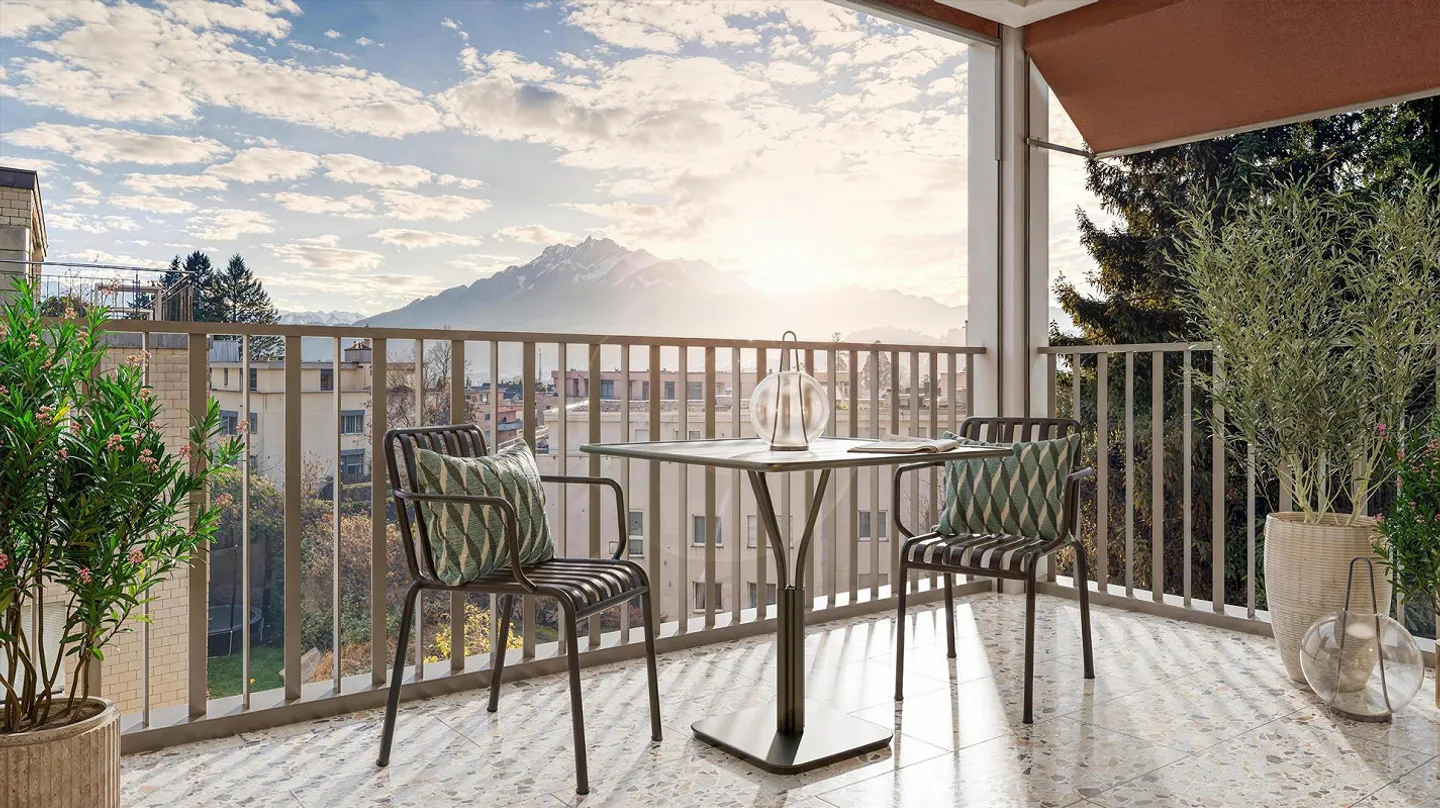 Stylish living in a privileged location in Wesemlin - Photo 1 of 6