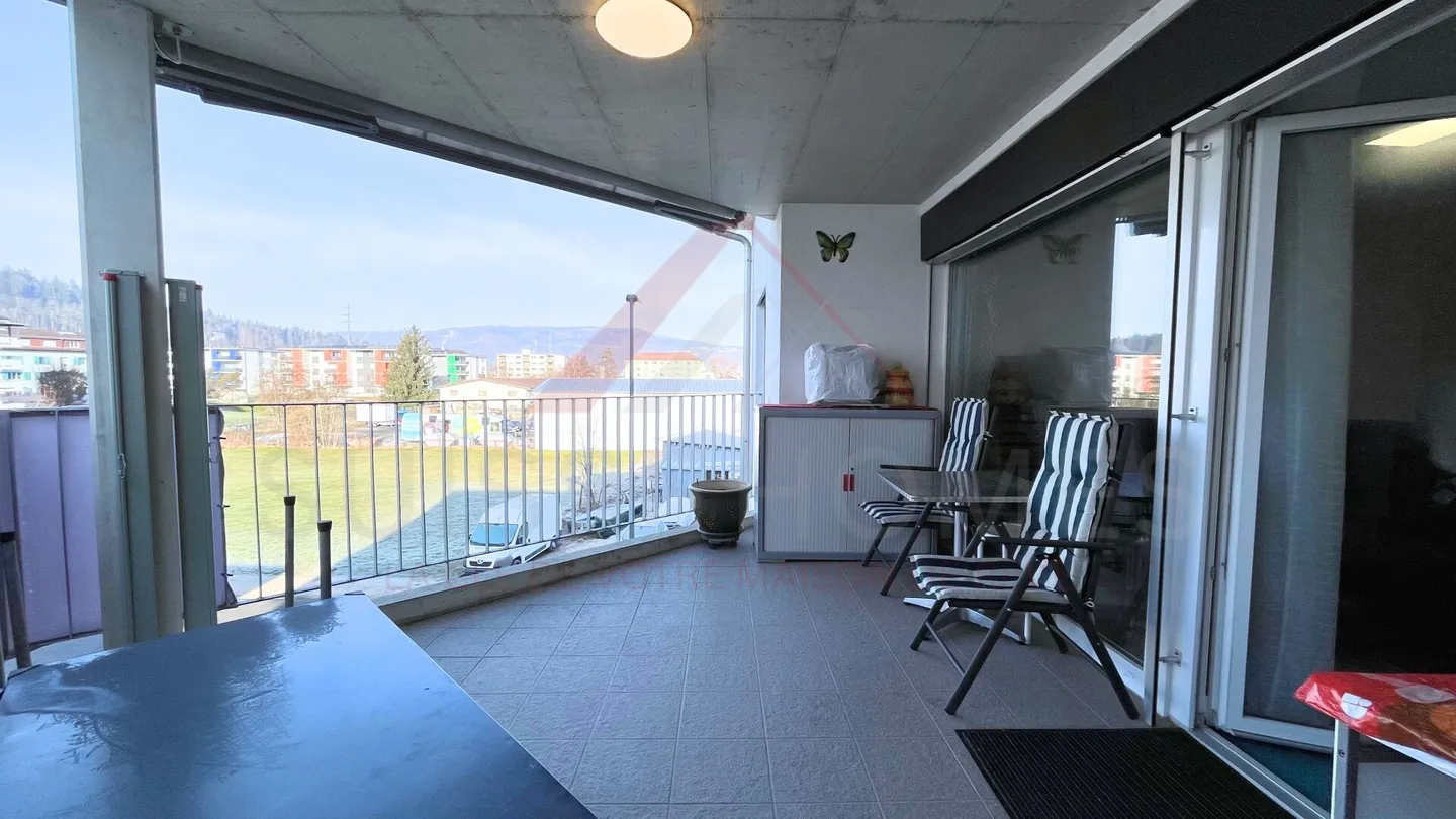 Exceptional 4.5 room Minergie apartment with almost zero charges, balcony and unobstructed view - Courrendlin (JU) - Photo 5 of 15