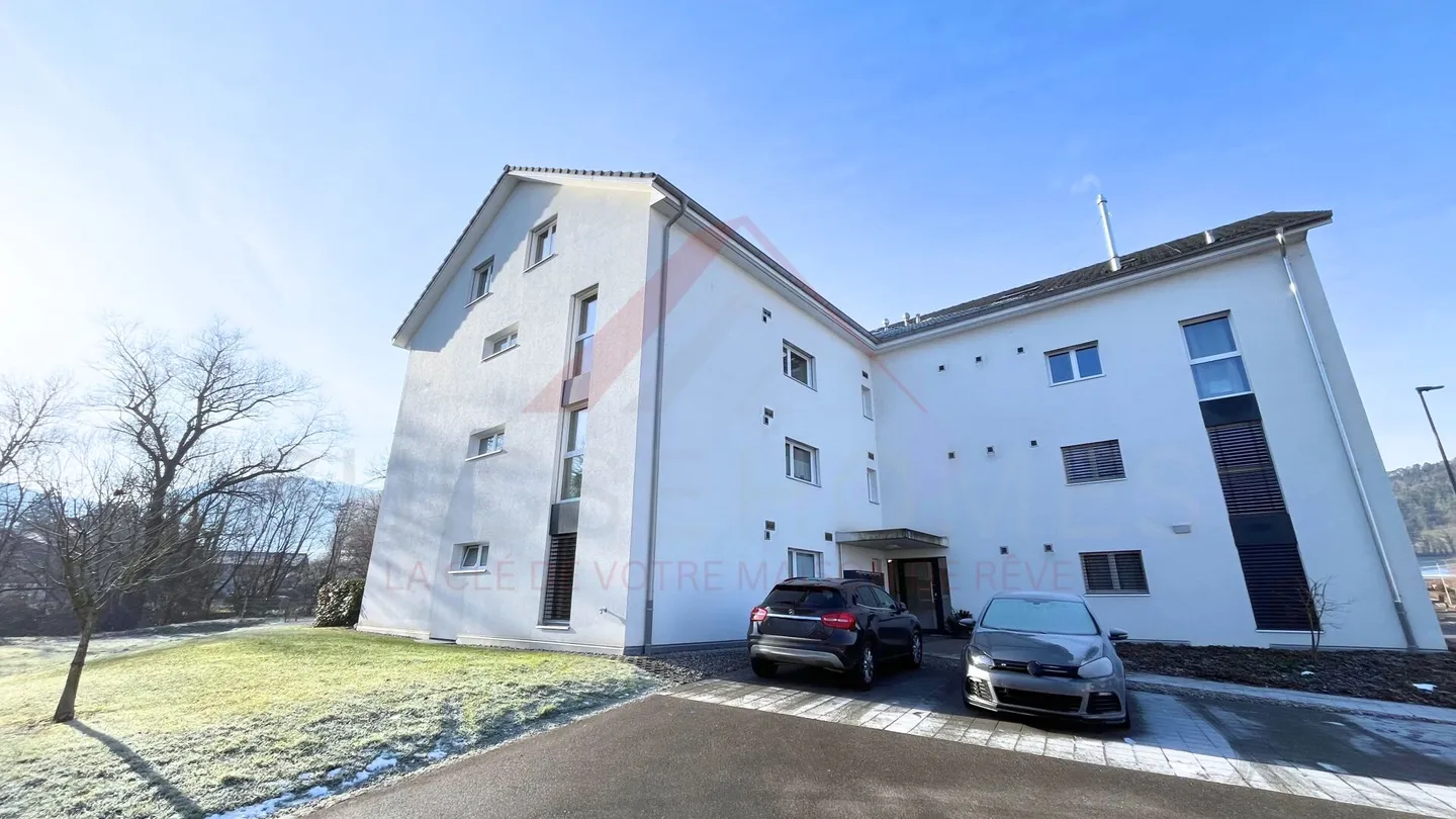 Exceptional 4.5 room Minergie apartment with almost zero charges, balcony and unobstructed view - Courrendlin (JU) - Photo 15 of 15