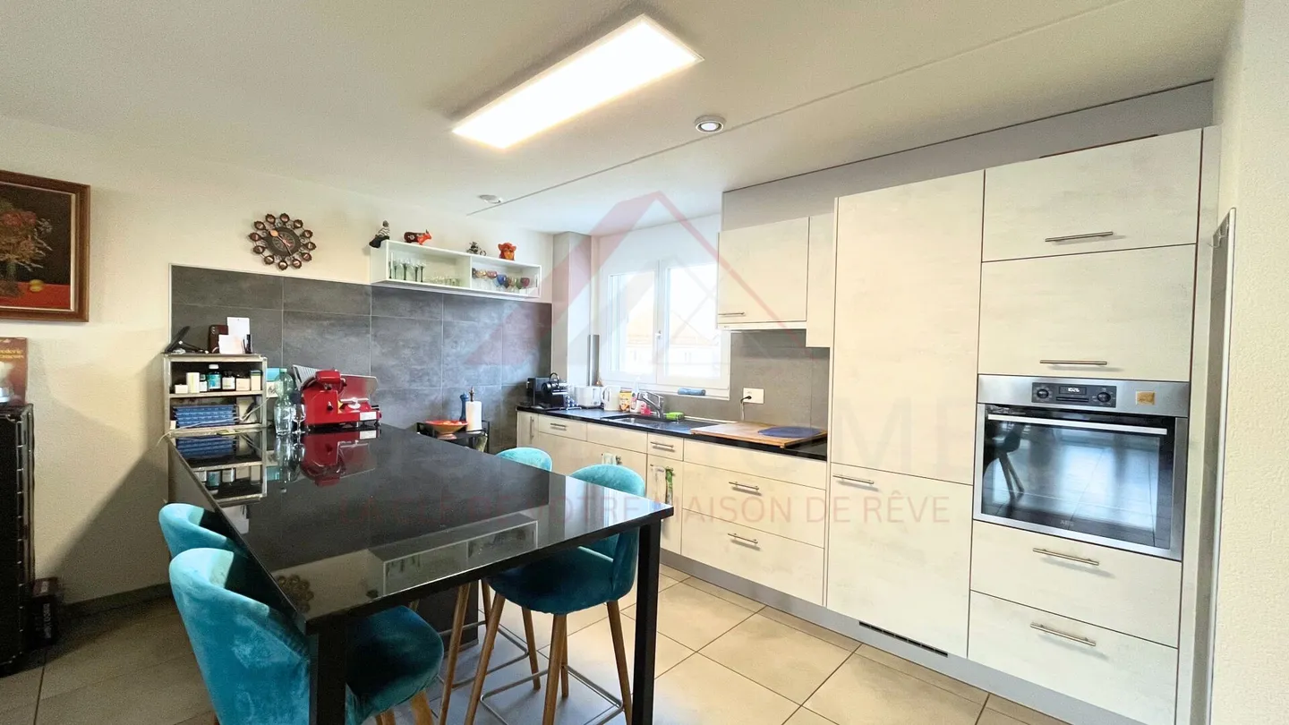 Exceptional 4.5 room Minergie apartment with almost zero charges, balcony and unobstructed view - Courrendlin (JU) - Photo 8 of 15