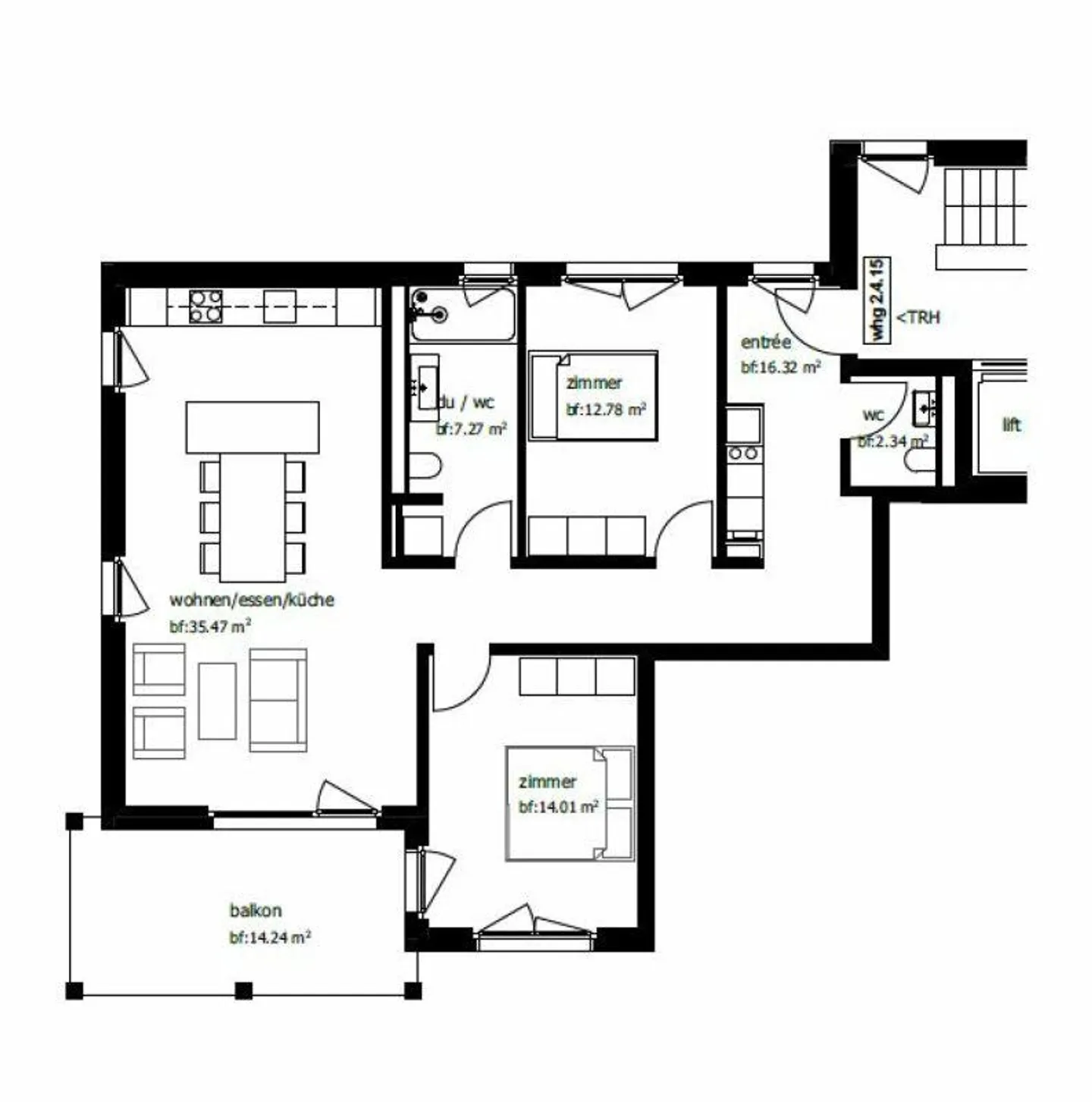 Moderne 3½ Zimmer mit Weitsicht sucht neue Mieter - Foto 12 von 13