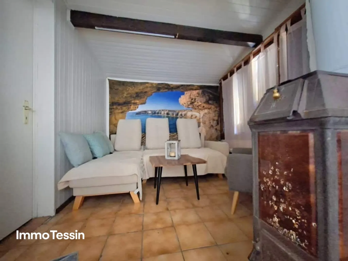 OPPORTUNITÀ: Bellissimo Rustico con vista panoramica unica sul lago in un luogo di tranquillità sopra il Lago Maggiore - Foto 7 di 13