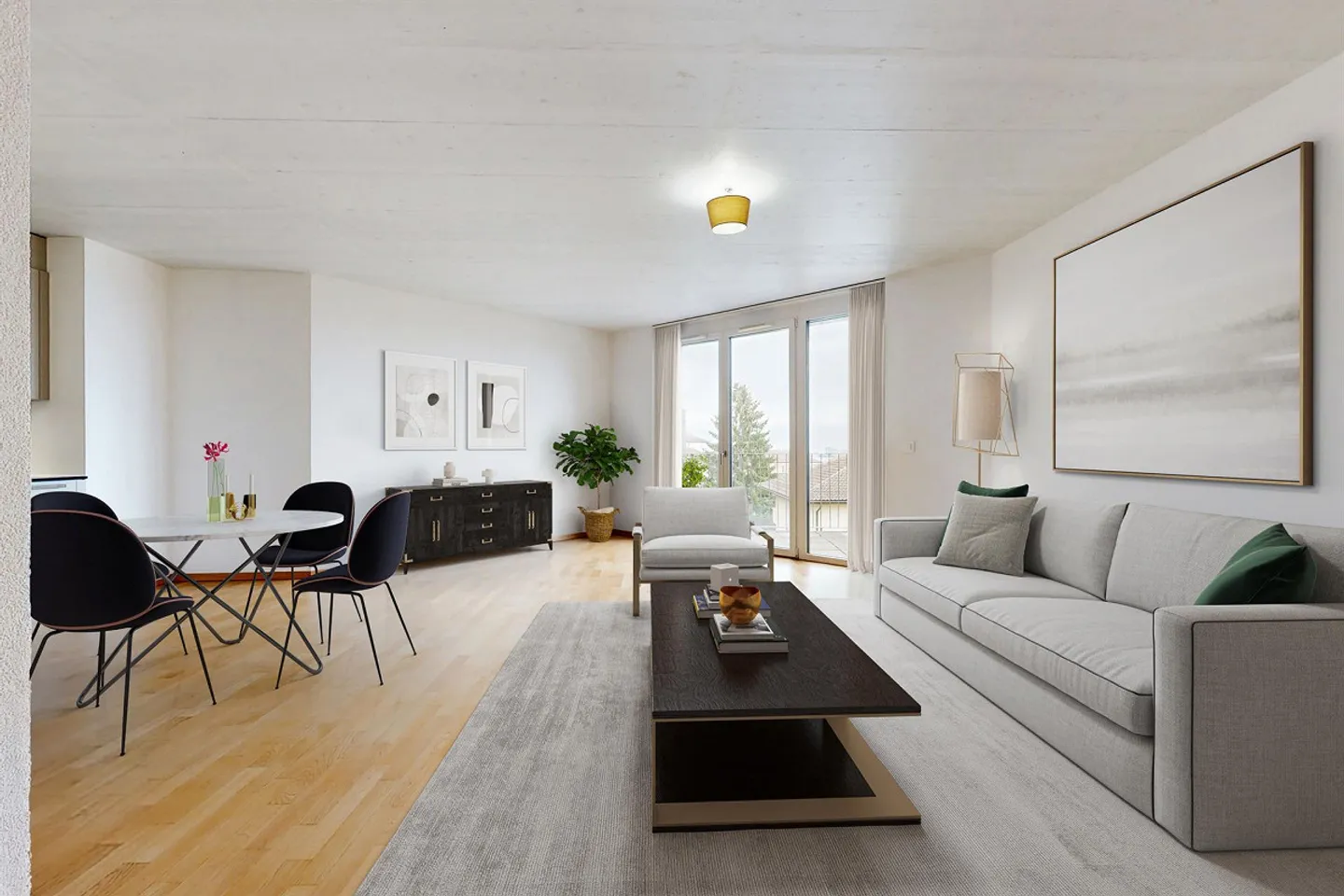 Magnificent apartment - CHF 1,000 MANOR voucher offered! - Photo 1 of 8