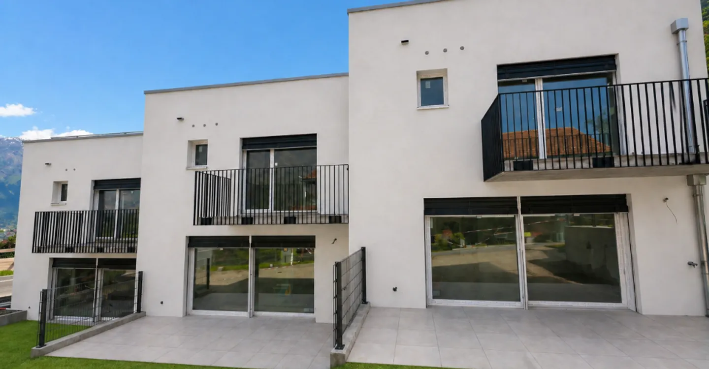 6 villas contemporaines avec rooftop panoramique sur les hauteurs de Saxon - Foto 7 di 16