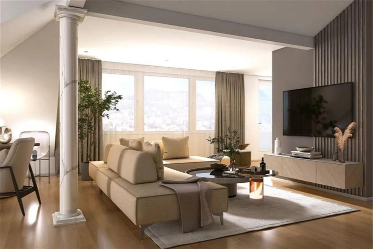 Muralto - Attico di lusso nella nobile Villa Balli | Muralto - Luxuriöse Attikawohnung in der noblen Villa Balli - Foto 5 von 13