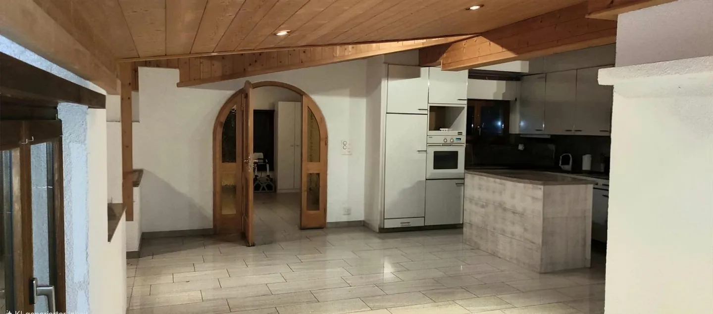 Appartement de 4 1/2 pièces situé au calme dans une maison bifamiliale à louer - Photo 5 sur 12
