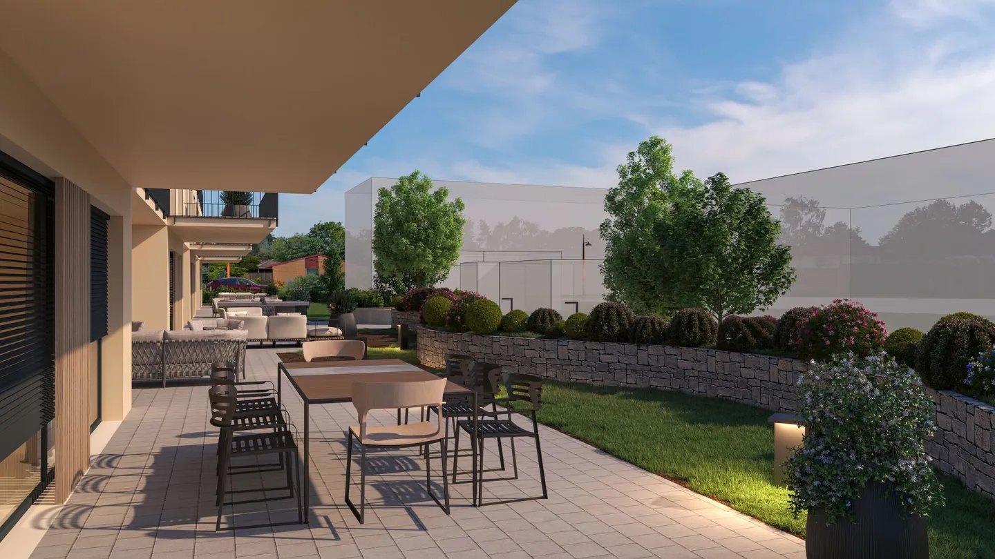 Expérience de vie exclusive : Maisonette clé en main de 5,5 pièces avec jardin, terrasse et 2 balcons - Photo 4 sur 14