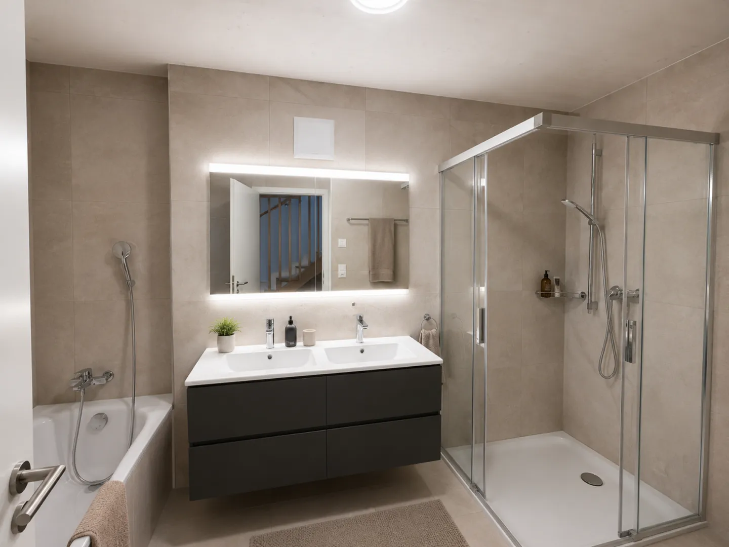 Villa bifamiliare di 5,5 locali in zona tranquilla e vicino alla città! - Foto 7 di 7