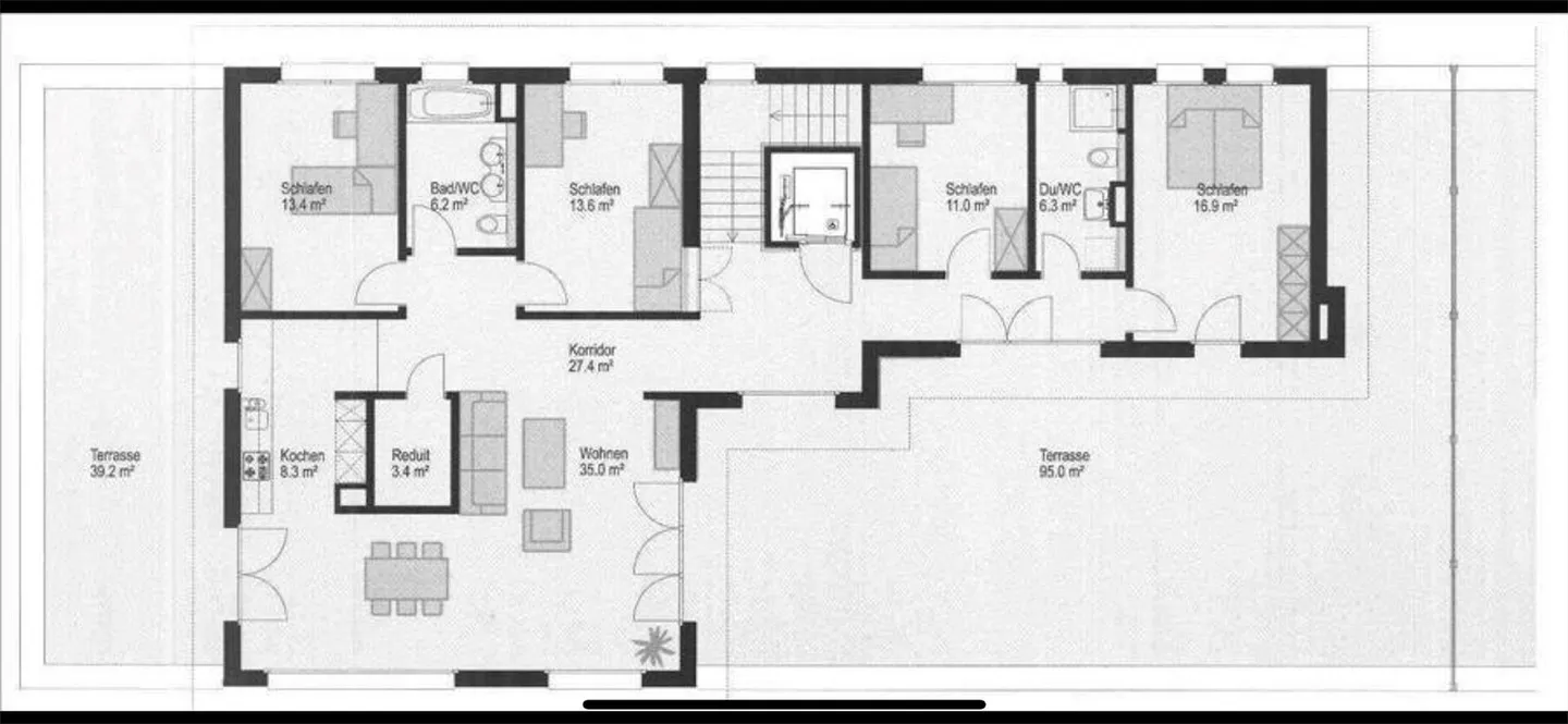 Geräumige Attikawohnung mit Terrassen - Foto 24 von 24