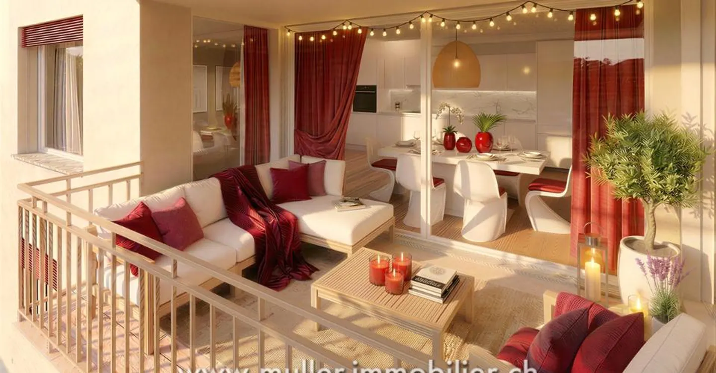 Charmant Appartement 3.5 pièces - Photo 3 sur 13