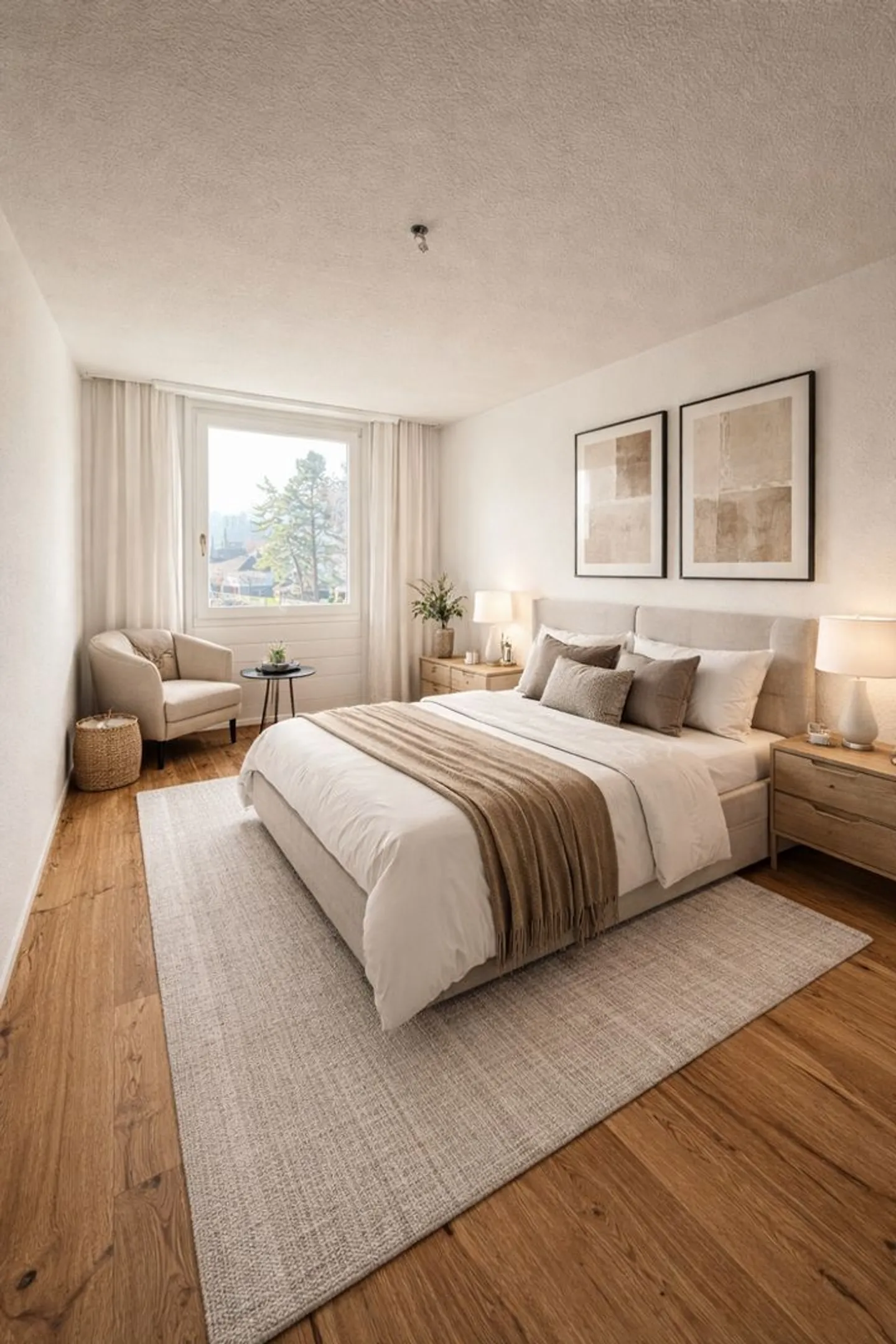 Appartement élégant de 3,5 pièces au 3ème étage avec balcon - Photo 2 sur 6