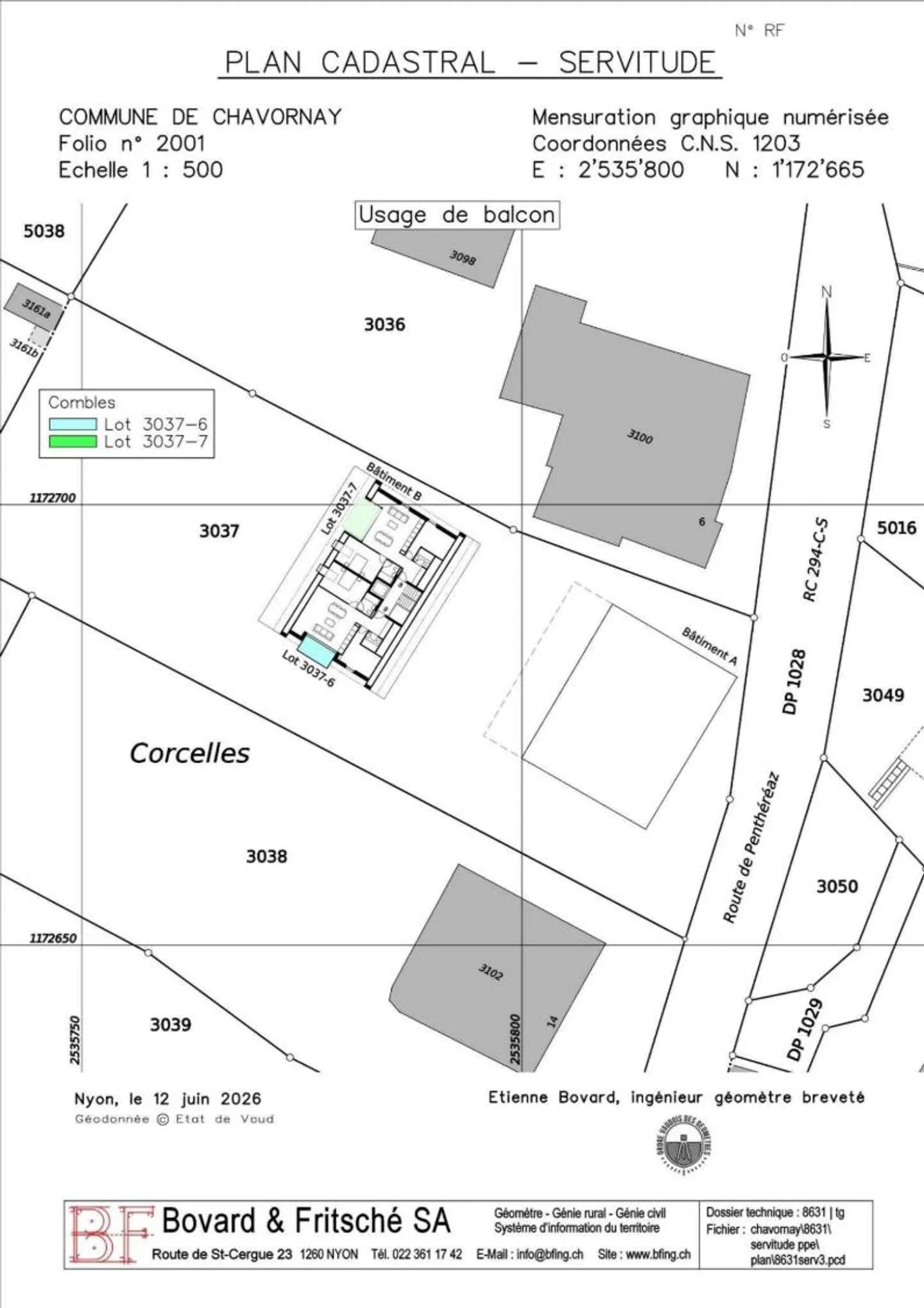 Appartement Attique avec Vue Jura - Photo 9 sur 13