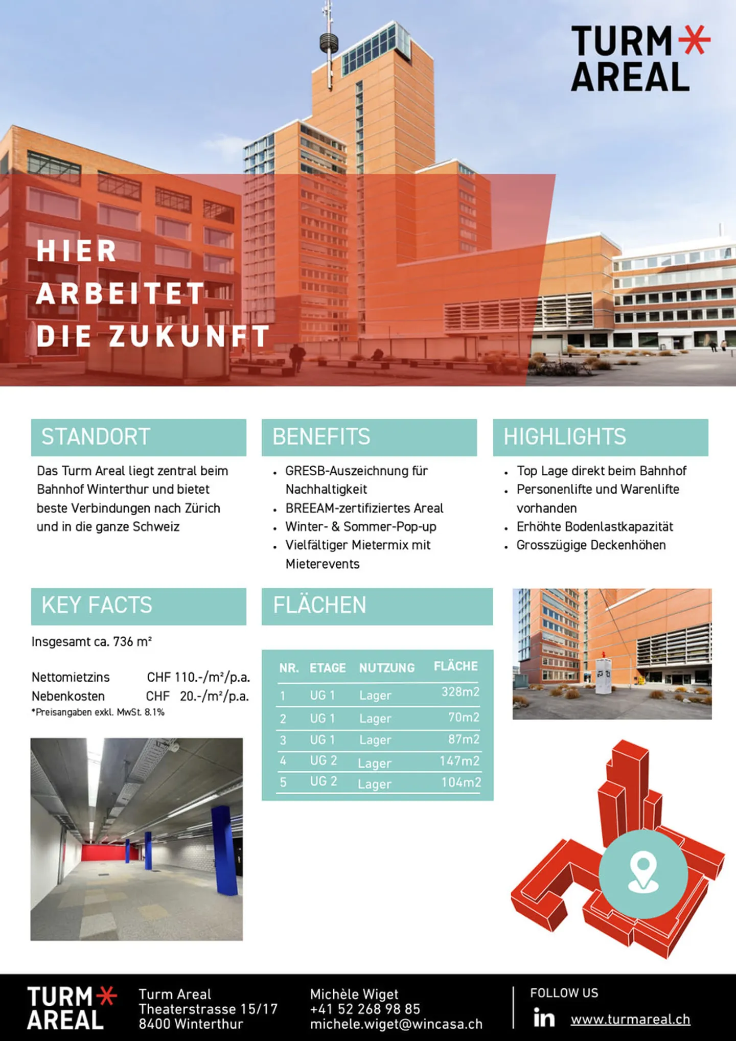 Espaces de stockage flexibles dans un emplacement de choix à Winterthur ! - Photo 3 sur 5