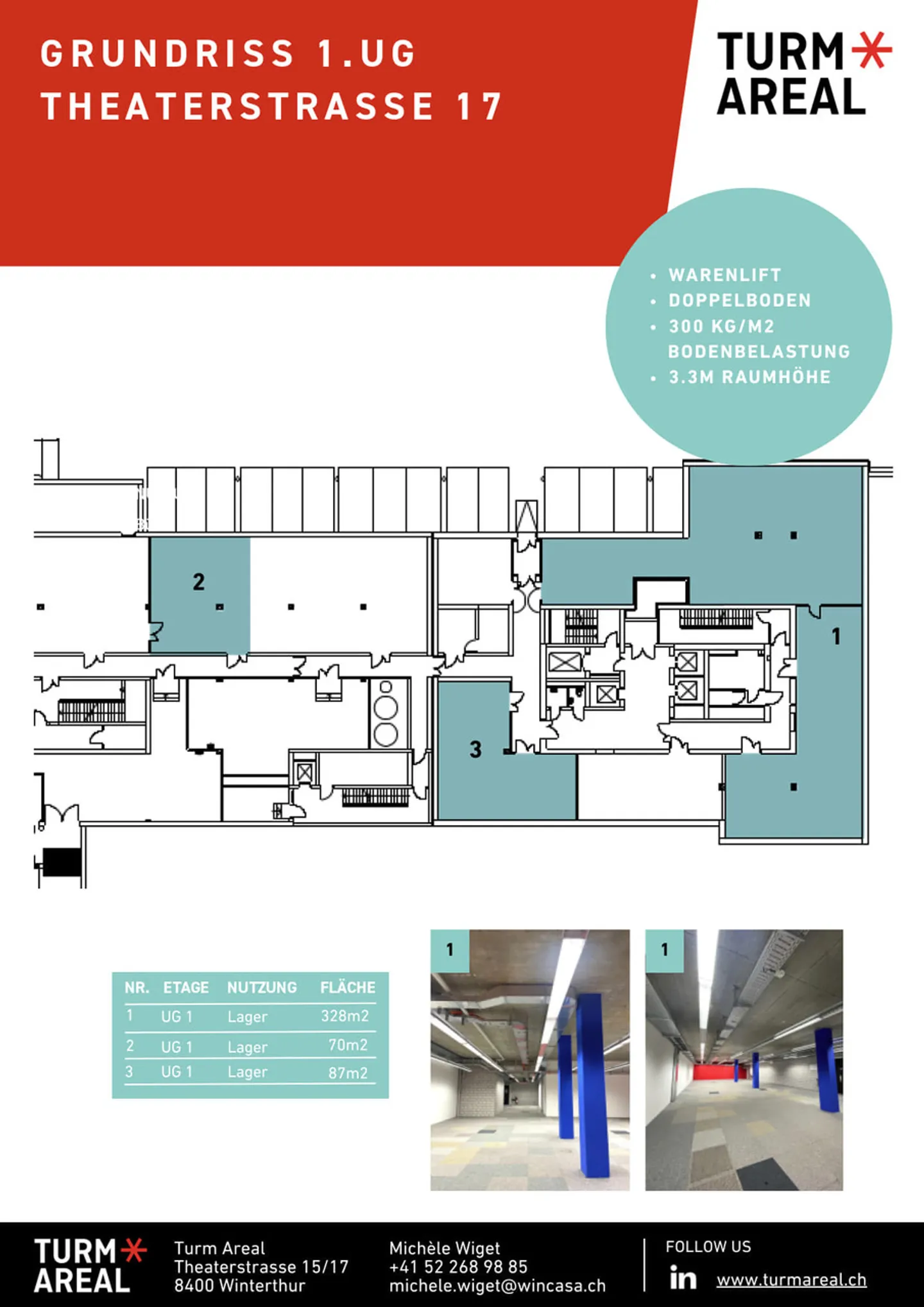 Espaces de stockage flexibles dans un emplacement de choix à Winterthur ! - Photo 4 sur 5