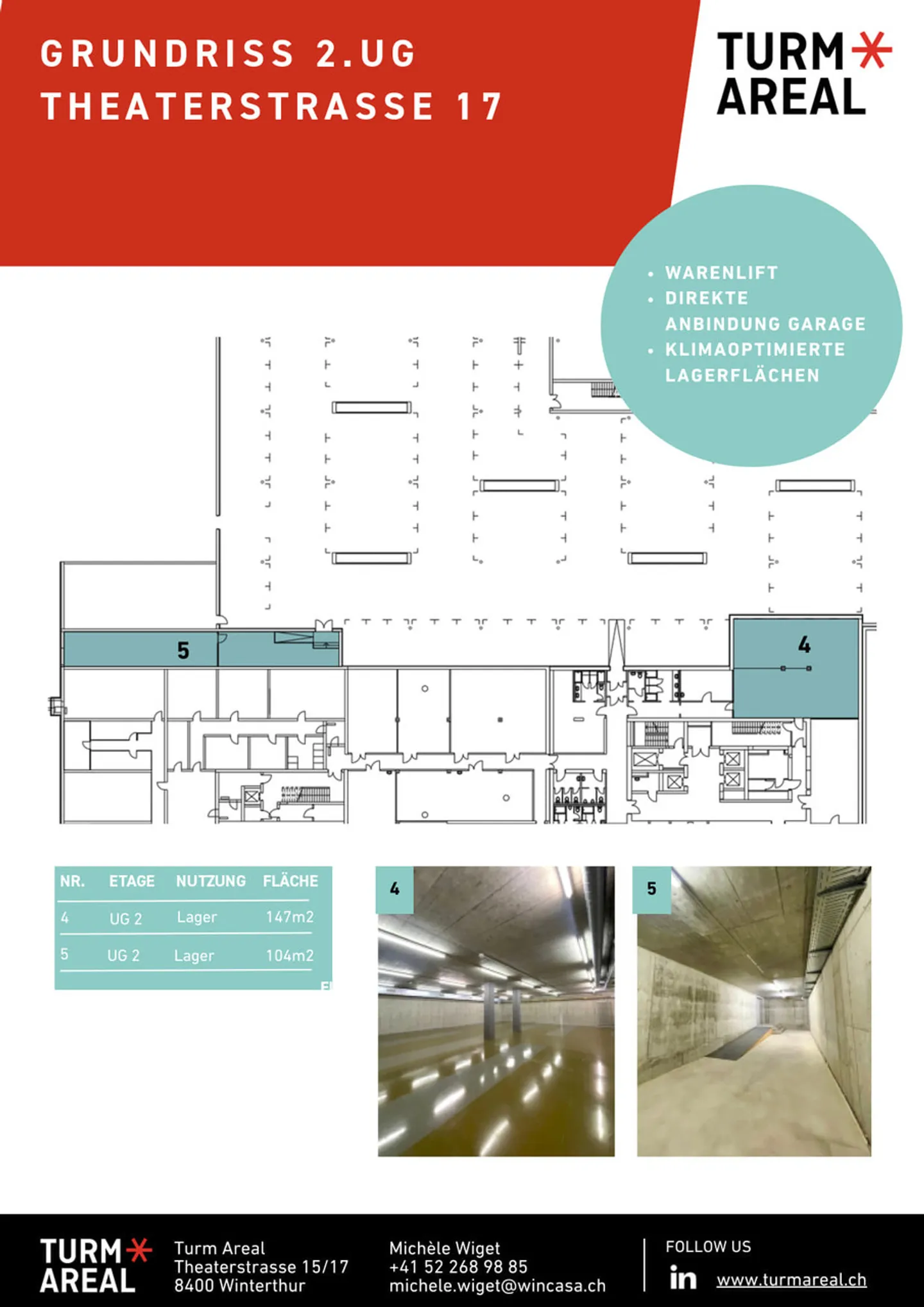 Espaces de stockage flexibles dans un emplacement de choix à Winterthur ! - Photo 5 sur 5