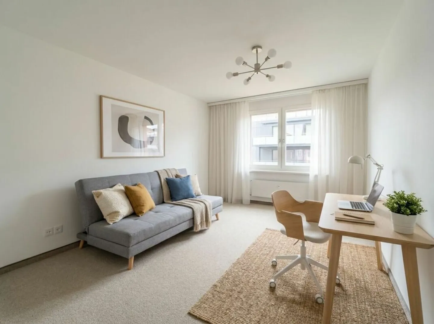 Geräumige Wohnung mit Balkon - Foto 6 von 14