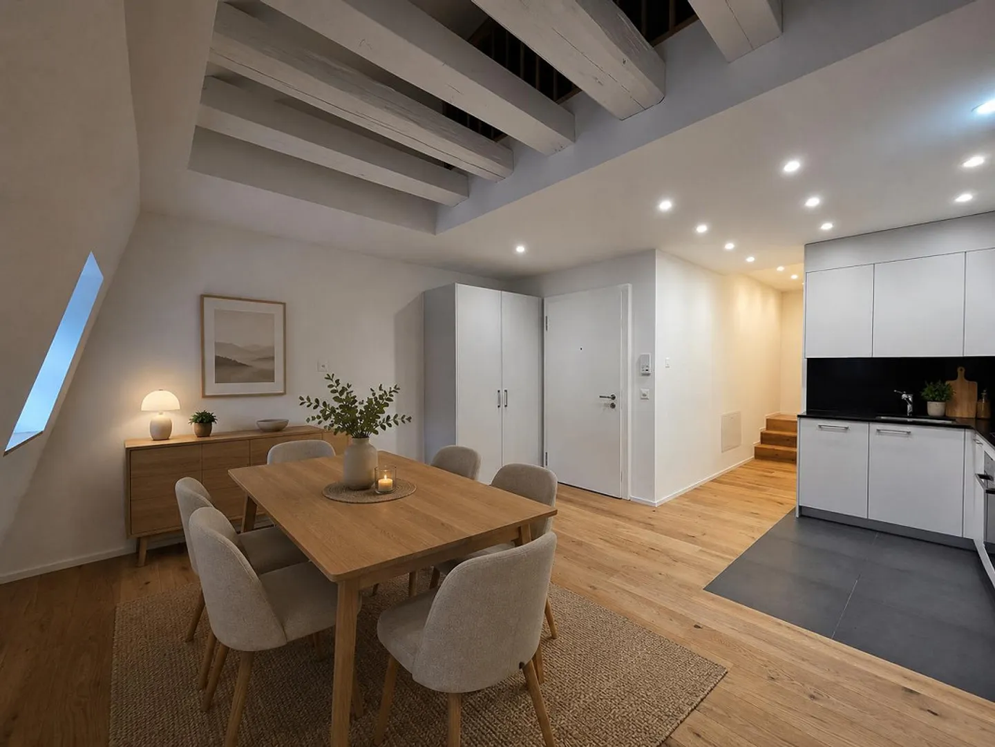 2.5-room maisonette apartment with large gallery - Photo 3 of 9