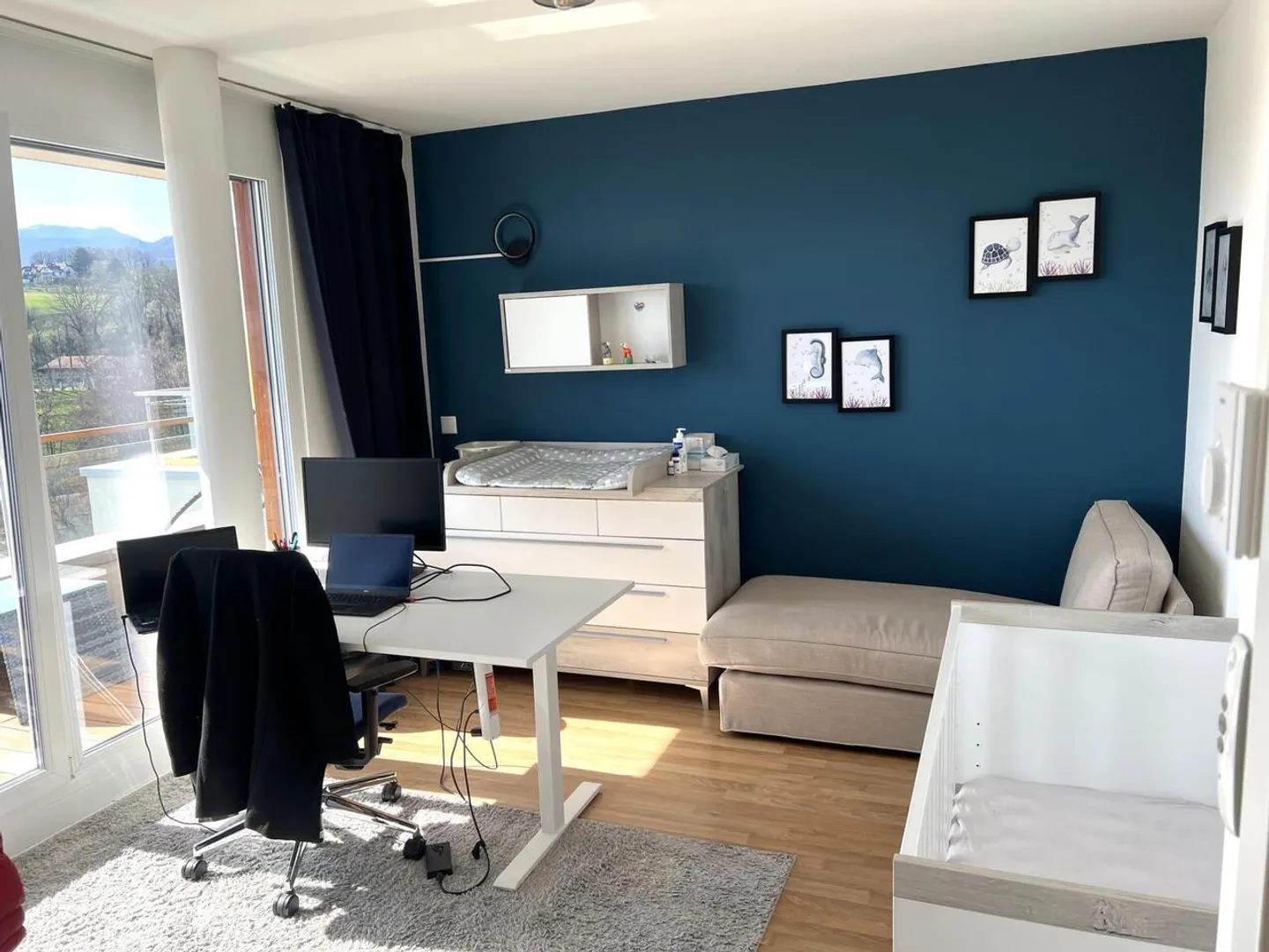 La Cézille, nelle alture di Begnins - Bellissimo appartamento duplex con vista sul lago e sulla valle - Foto 9 di 14