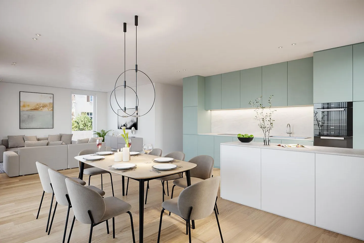 Nouvelle construction : Appartement spacieux de 4,5 pièces avec terrasse - Photo 2 sur 4