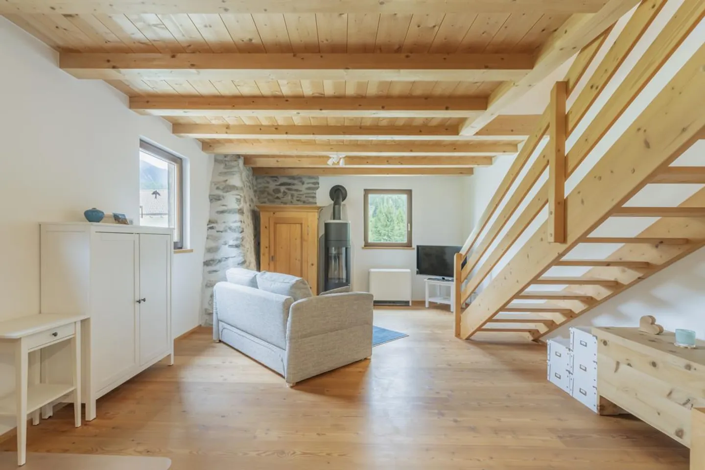 Deux appartements ou maison individuelle à Fuldera Daint dans le Val Müstair - Photo 4 sur 6
