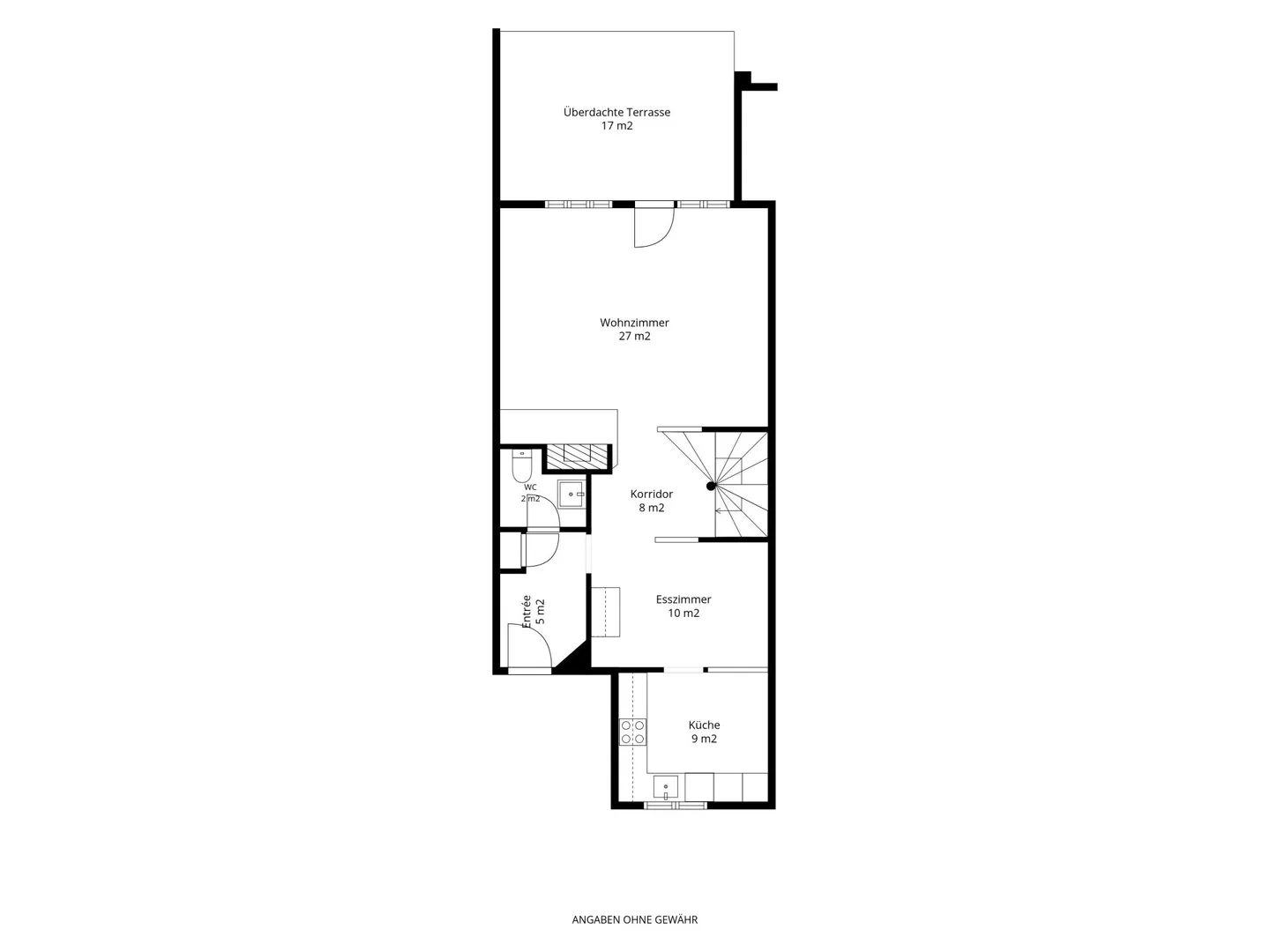 5.5-Room Terraced House with Garden, Privacy, and Scenic Views - Photo 15 of 18