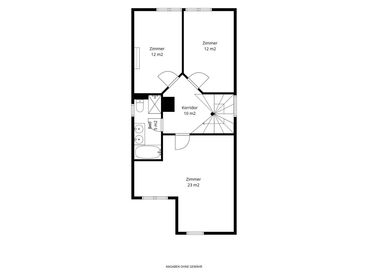 5.5-Room Terraced House with Garden, Privacy, and Scenic Views - Photo 16 of 18